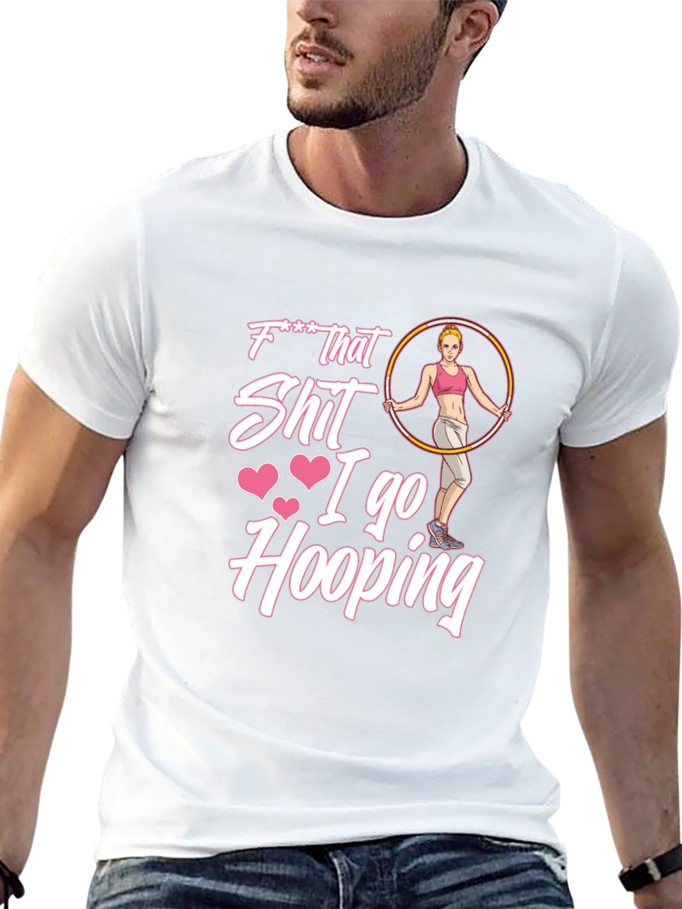 Funny Hooping T-Shirt - F*** That Sh*t