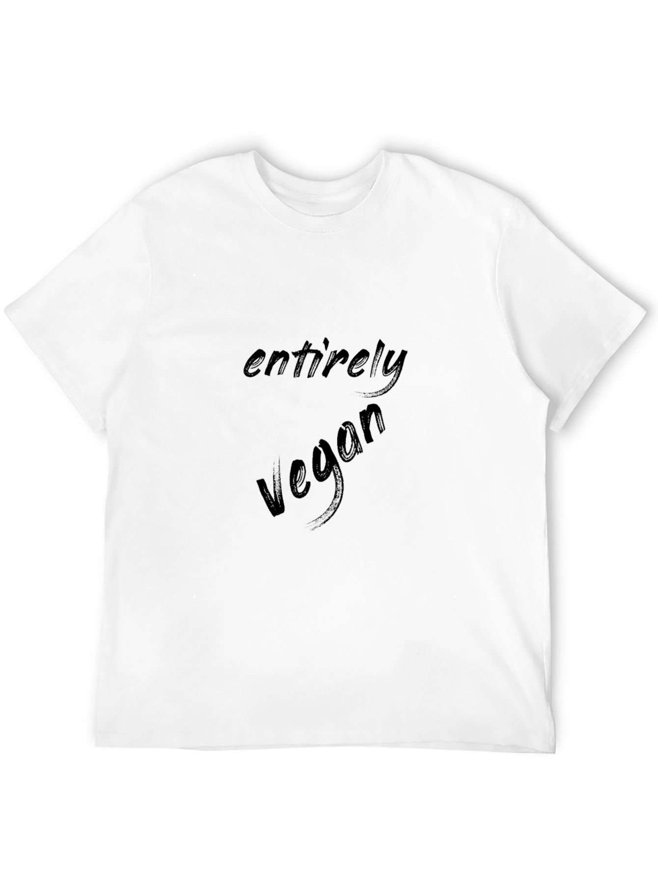 Entirely Vegan Black T-Shirt