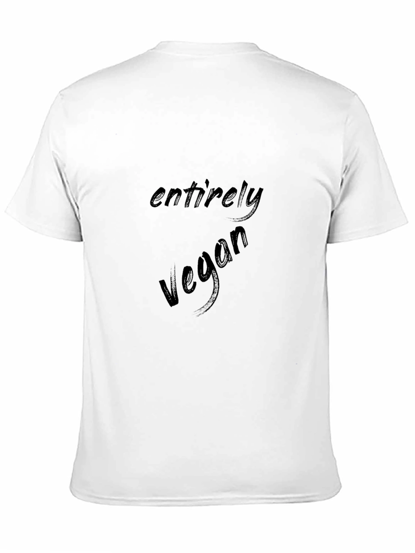 Entirely Vegan Black T-Shirt