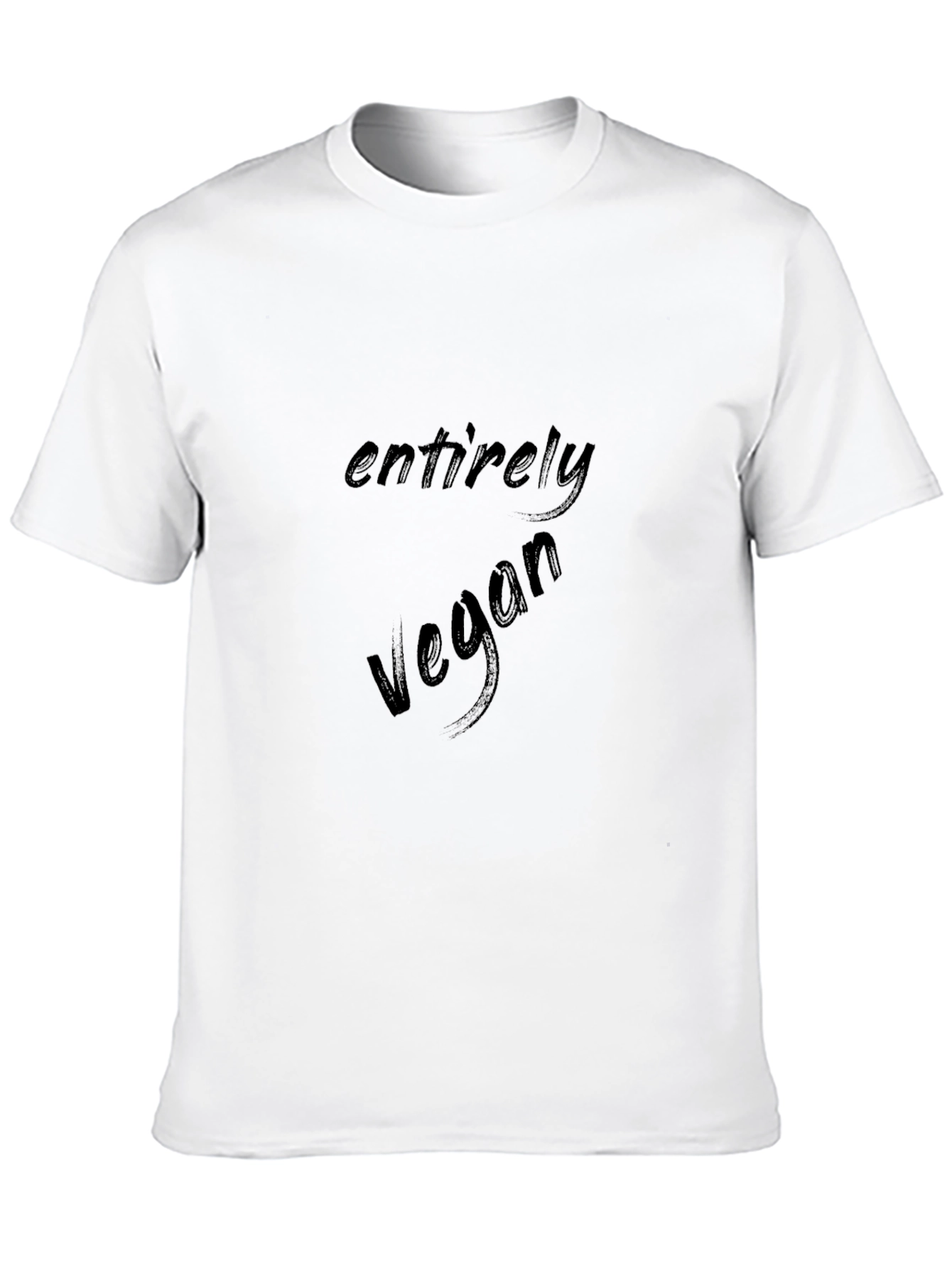 Entirely Vegan Black T-Shirt