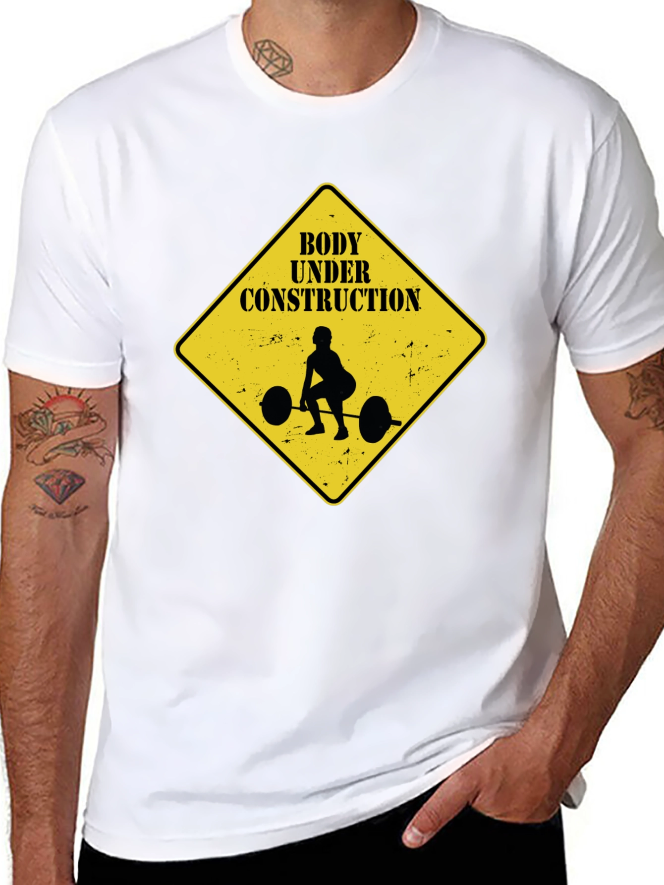 Body Under Construction Graphic Tee