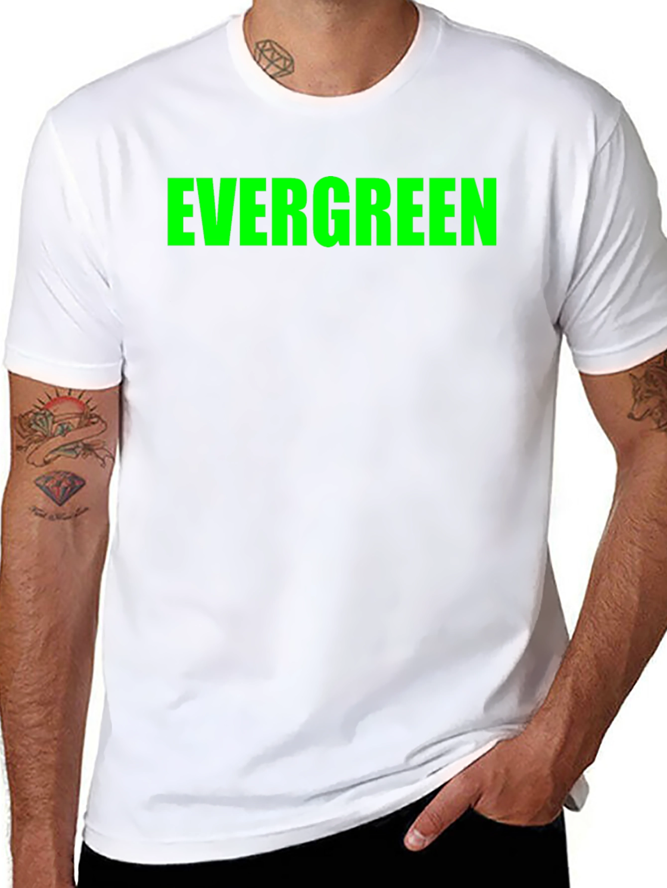 Evergreen Graphic Tee - Bold Statement Shirt
