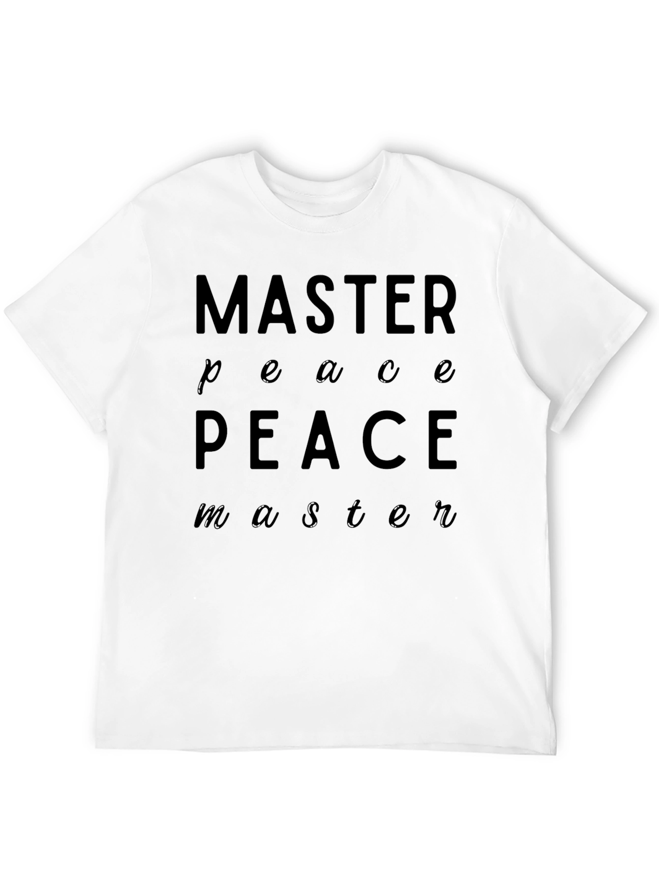 Master Peace Graphic T-Shirt