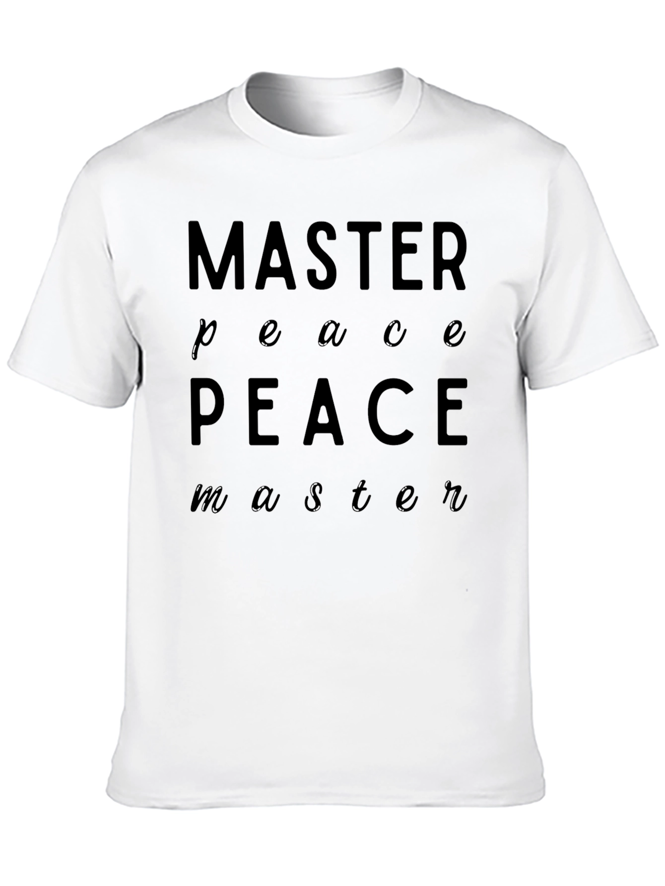 Master Peace Graphic T-Shirt