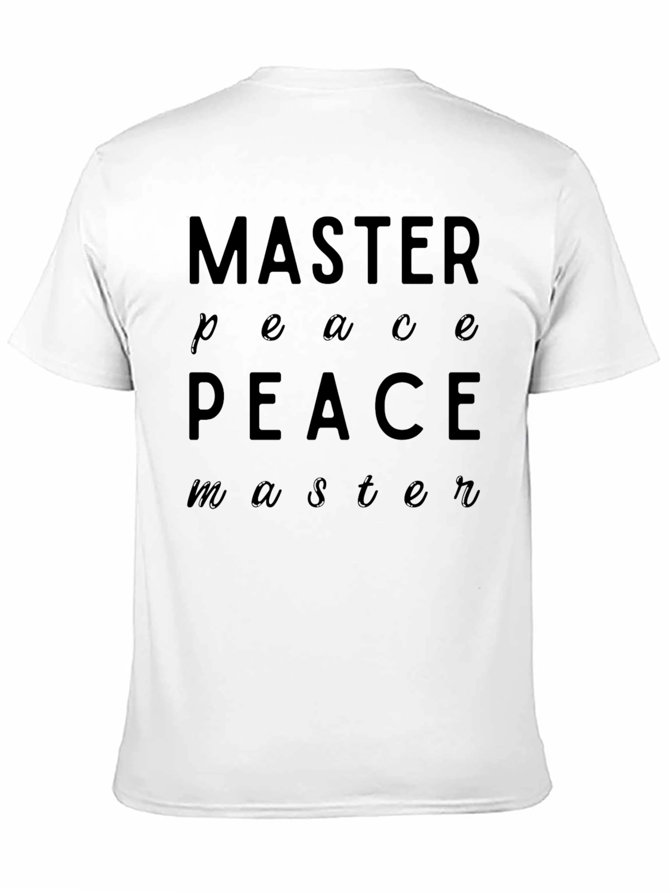 Master Peace Graphic T-Shirt