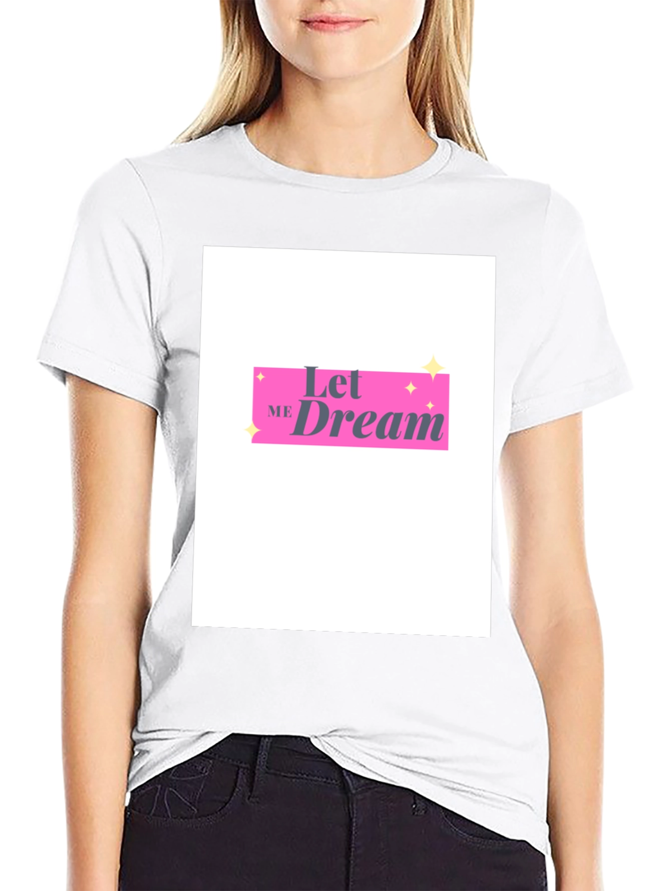 Let Me Dream Graphic Tee - Trendy Unisex T-Shirt