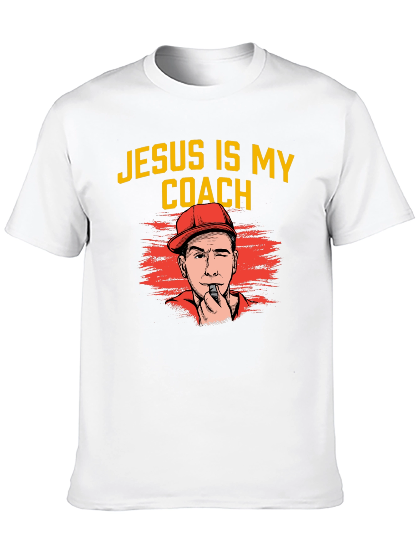 Jesus is My Coach Graphic T-Shirt