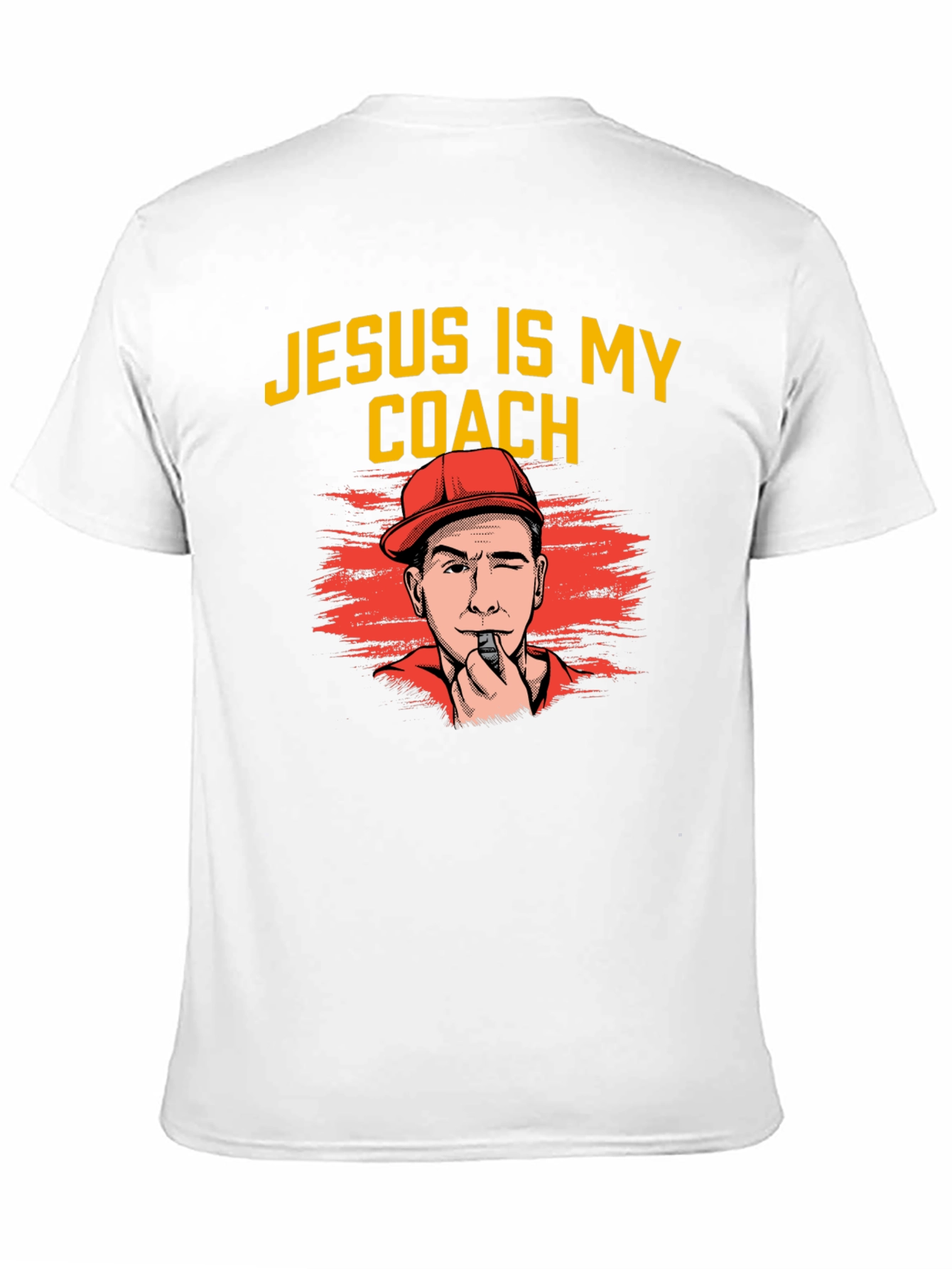 Jesus is My Coach Graphic T-Shirt
