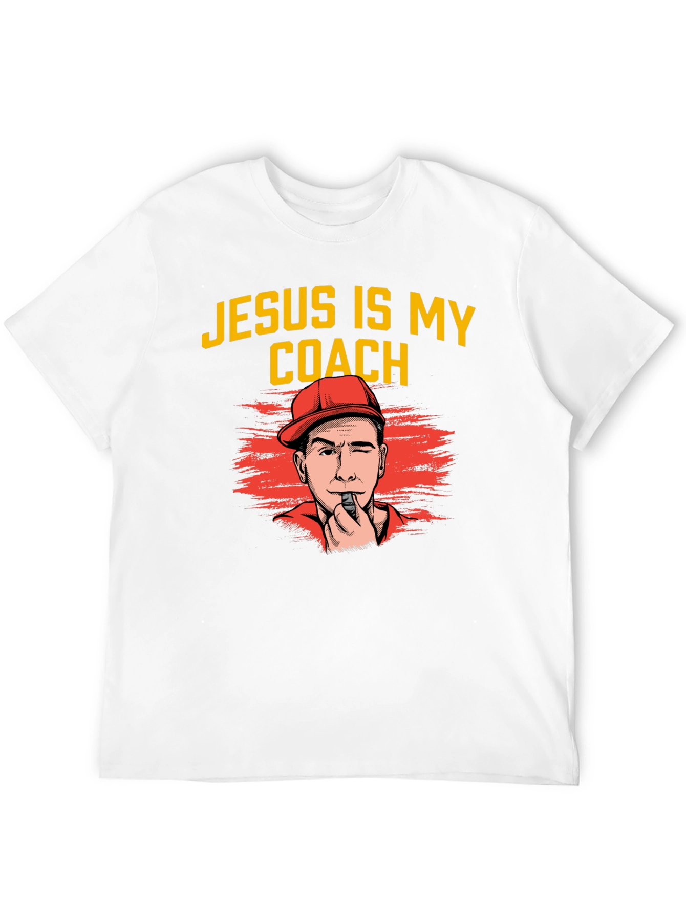 Jesus is My Coach Graphic T-Shirt