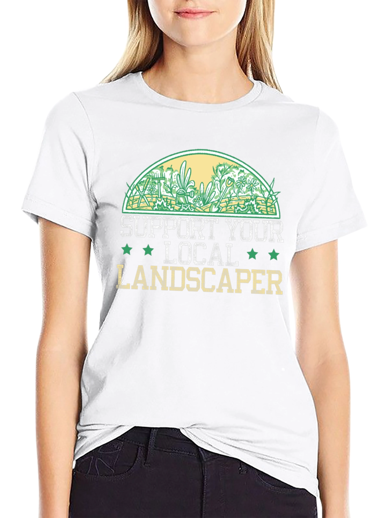 Support Local Landscaper T-Shirt