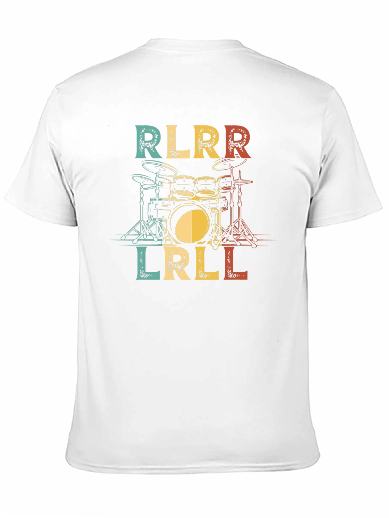 Drummer RLRL RR T-Shirt Drum Sticks Tee