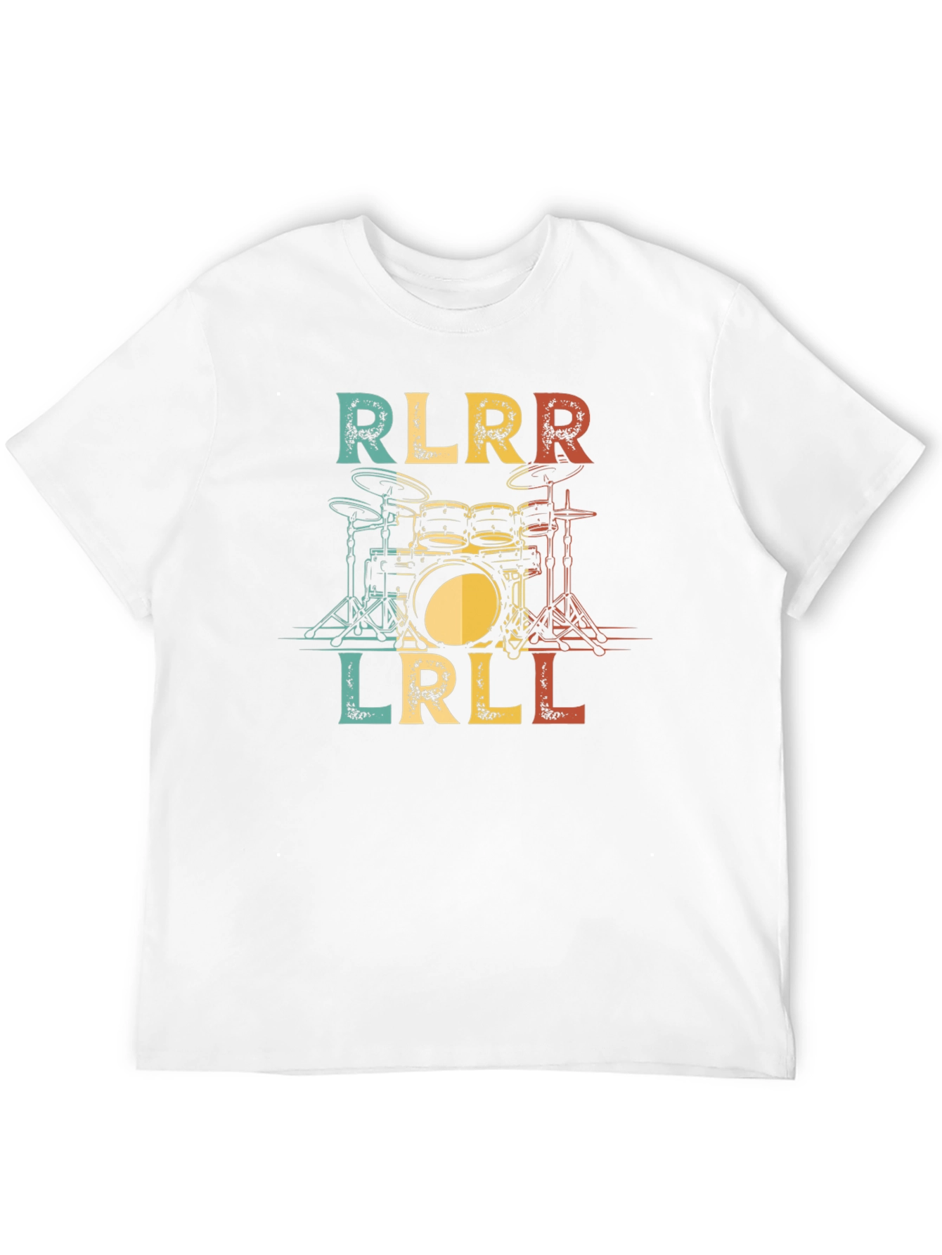 Drummer RLRL RR T-Shirt Drum Sticks Tee