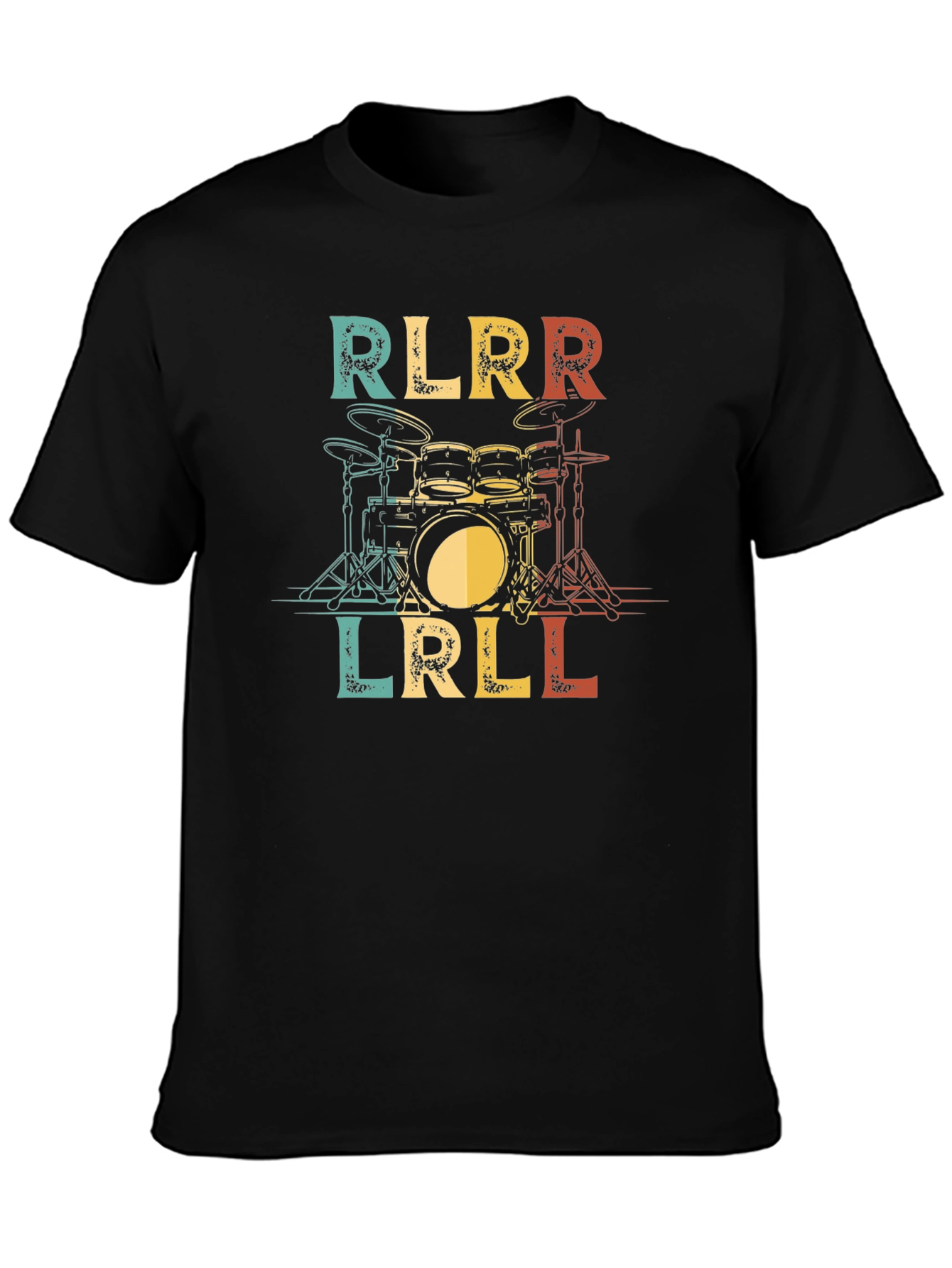 Drummer RLRL RR T-Shirt Drum Sticks Tee