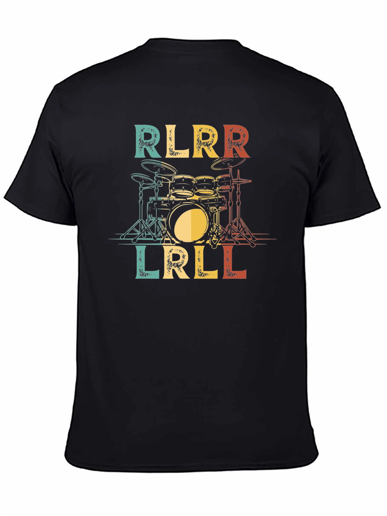 Drummer RLRL RR T-Shirt Drum Sticks Tee