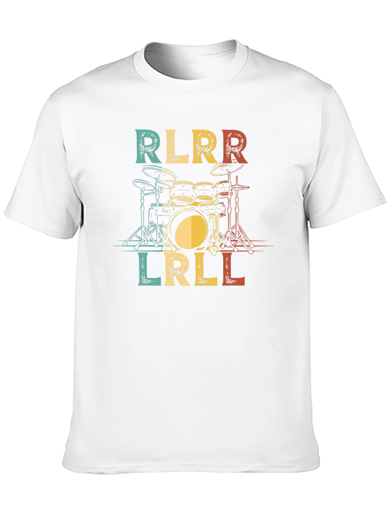 Drummer RLRL RR T-Shirt Drum Sticks Tee