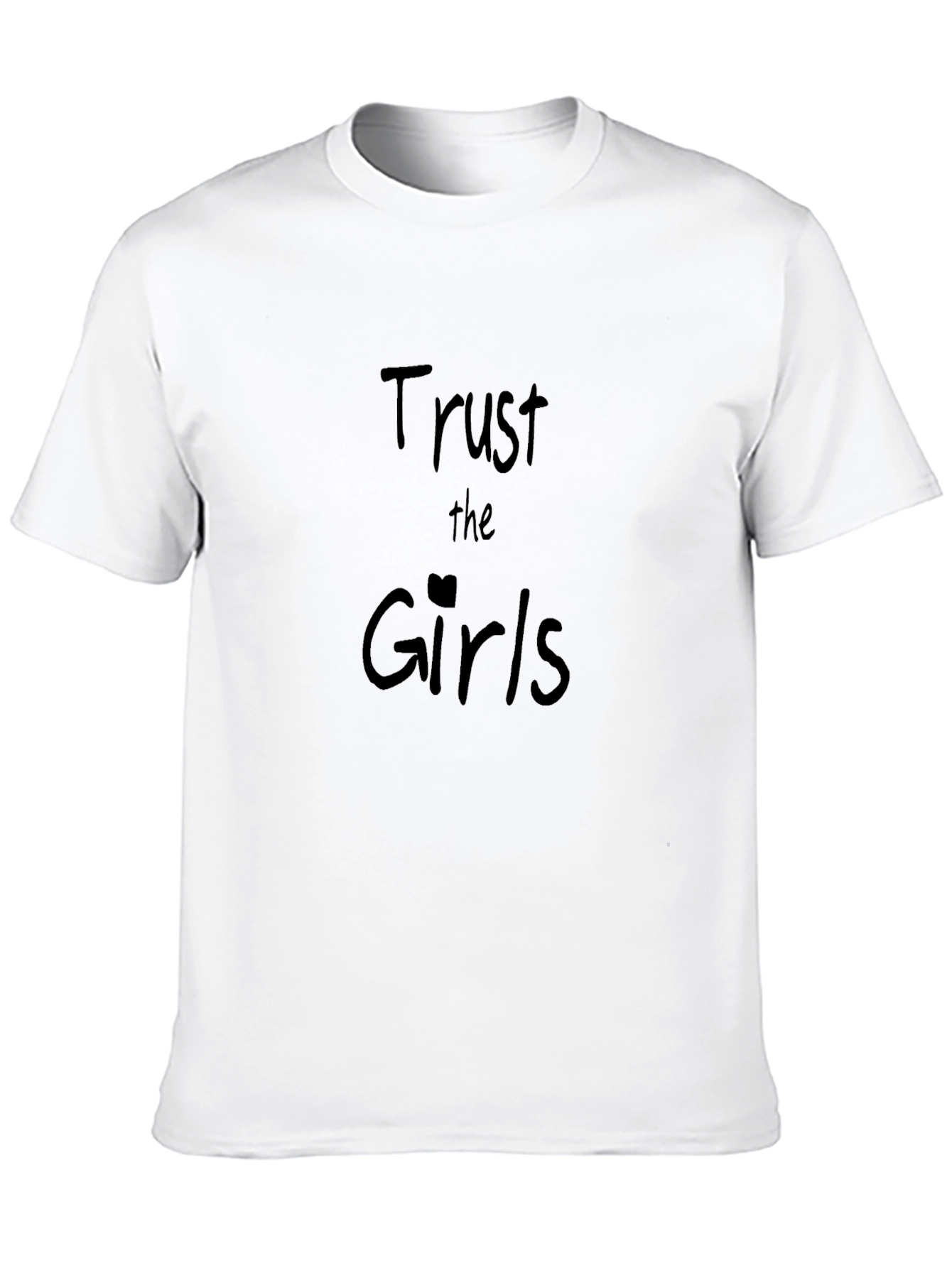 Trust the Girls Black Graphic Tee