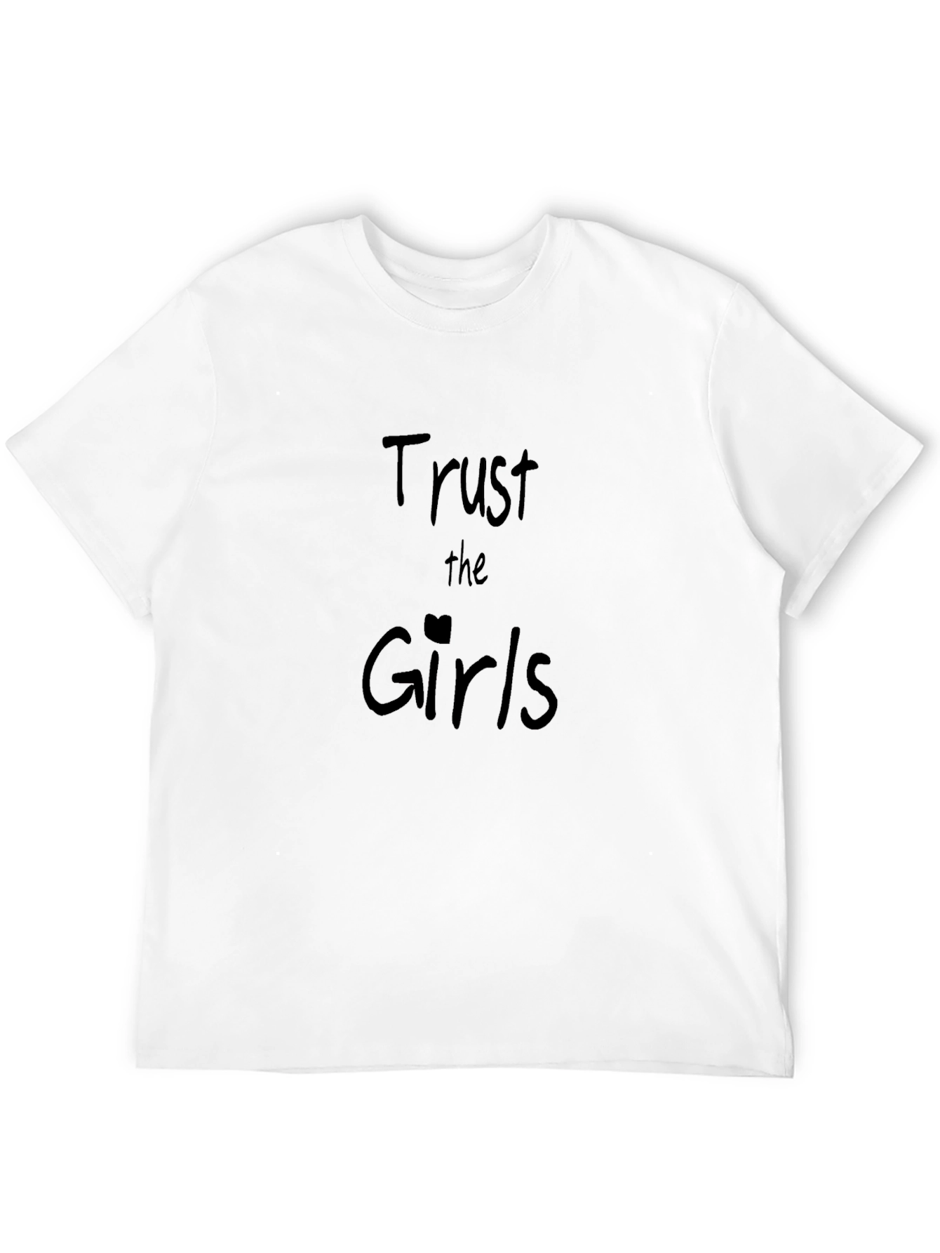 Trust the Girls Black Graphic Tee