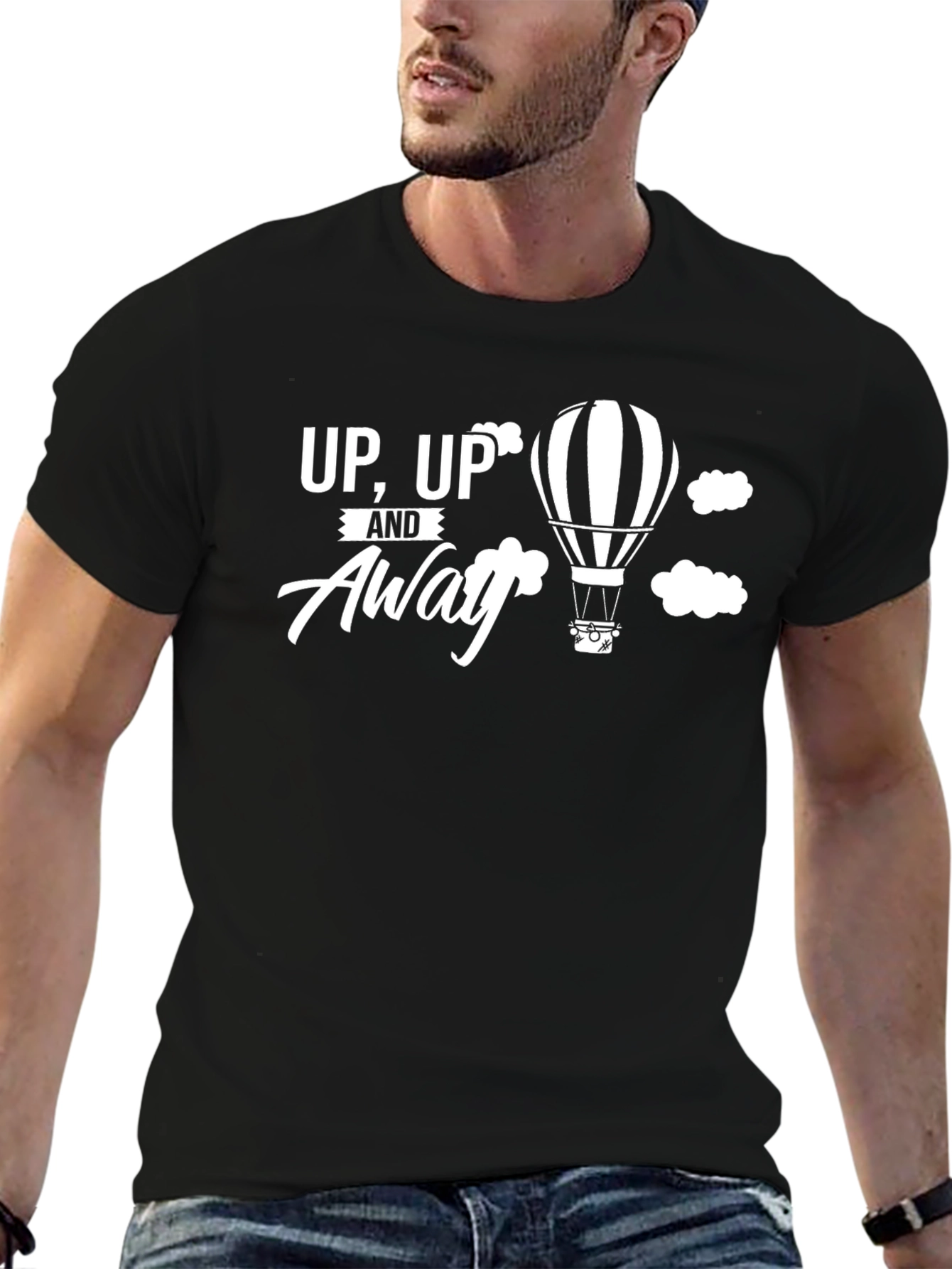 Up Up and Away Hot Air Balloon T-Shirt