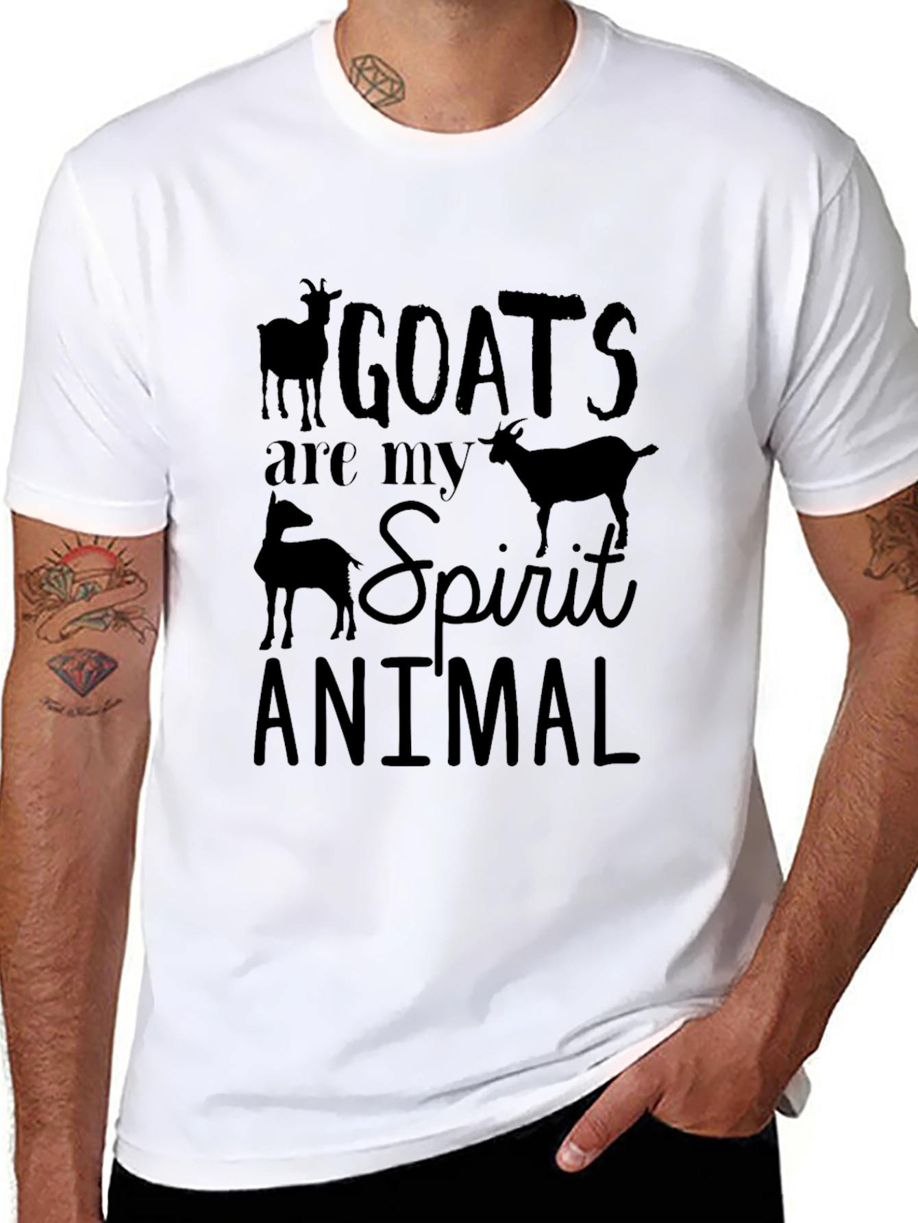 Goats are my Spirit Animal T-Shirt