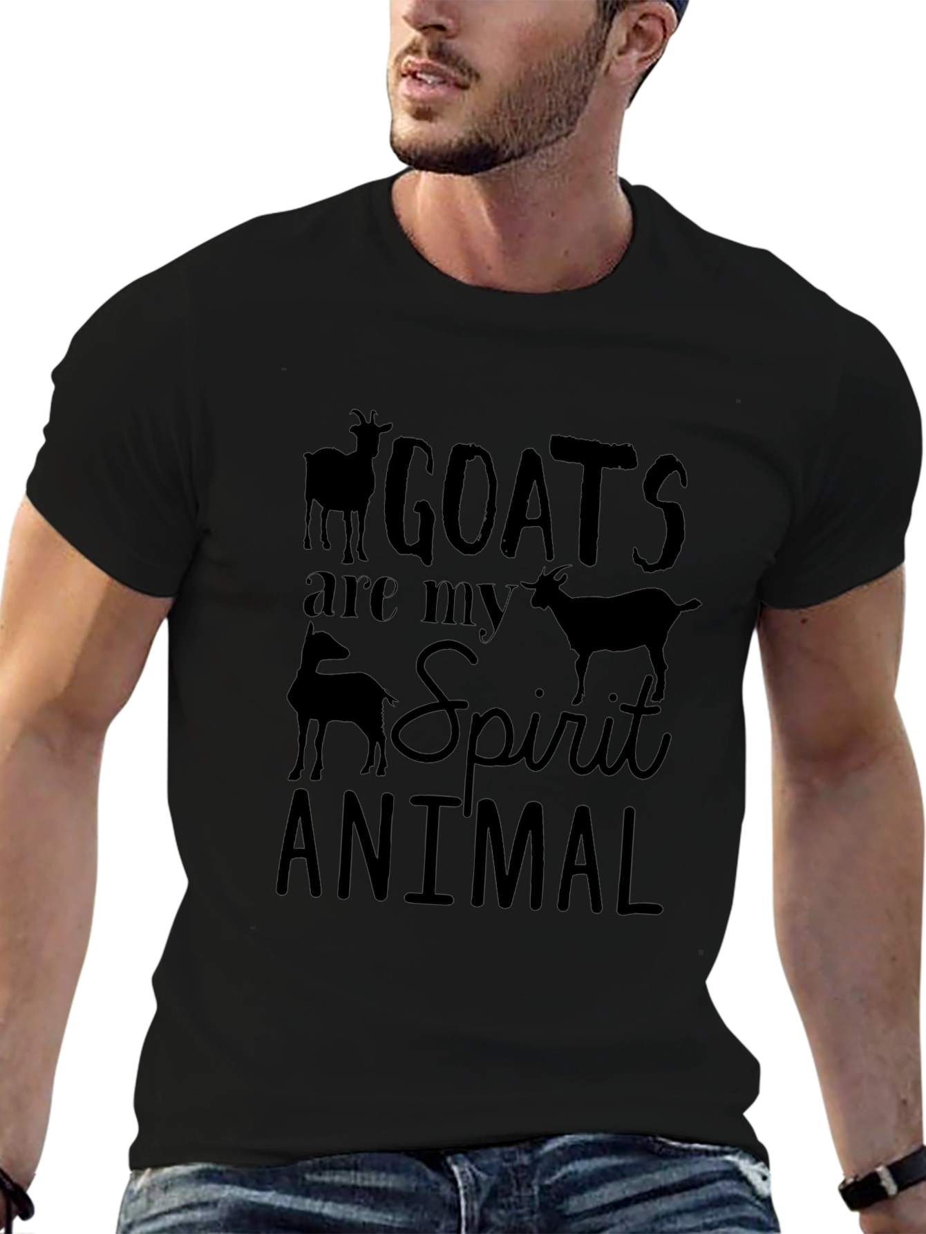 Goats are my Spirit Animal T-Shirt