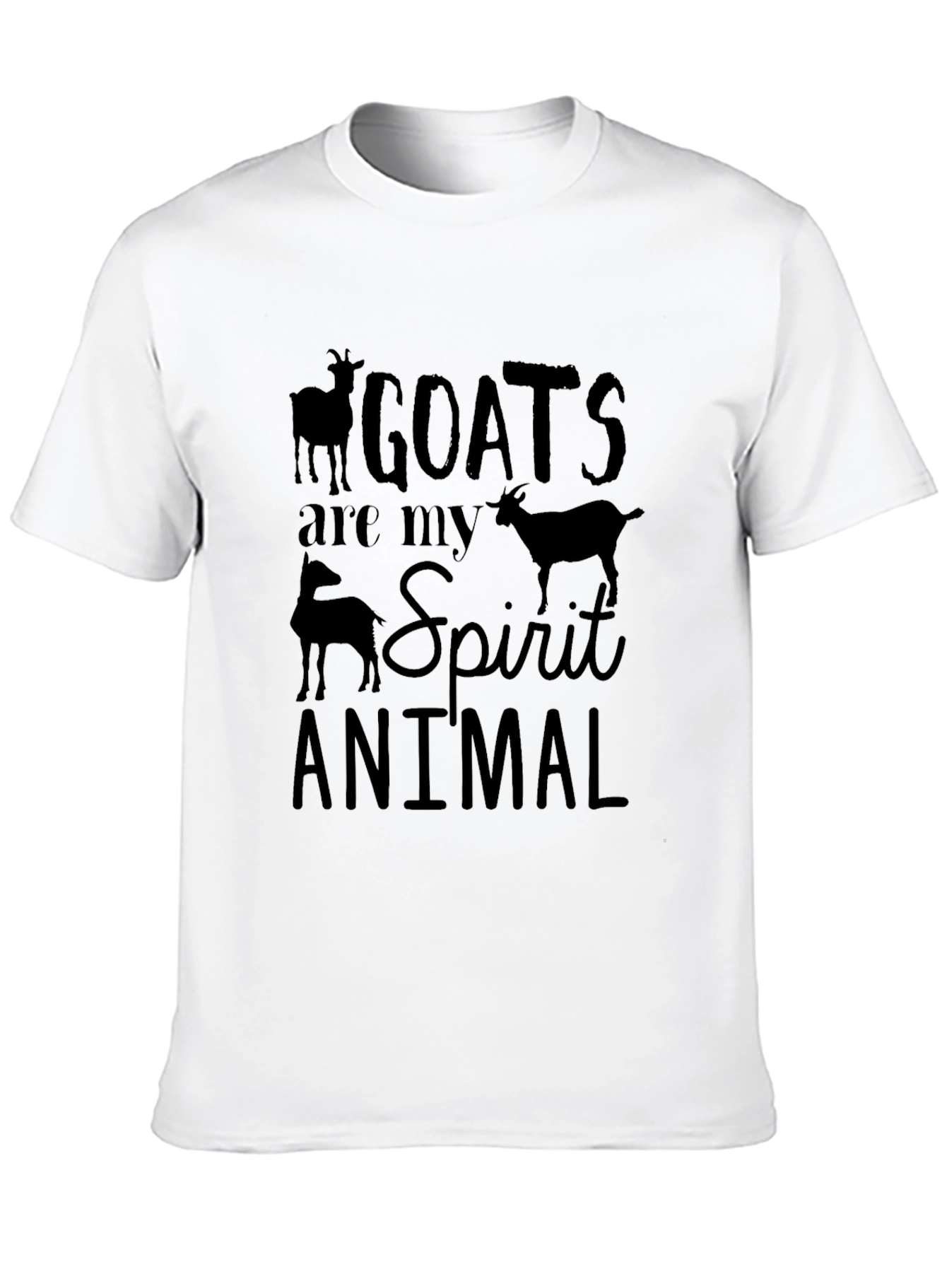 Goats are my Spirit Animal T-Shirt