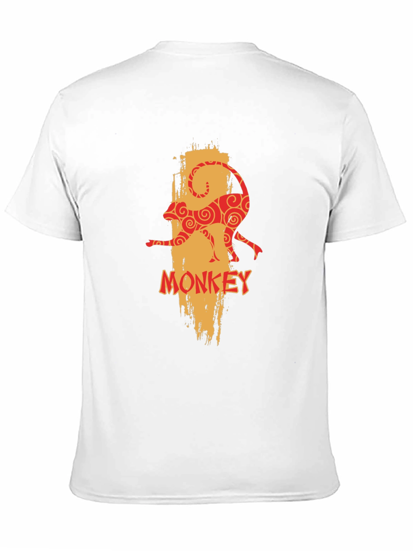 Monkey Graphic Print Tee - Unique Design