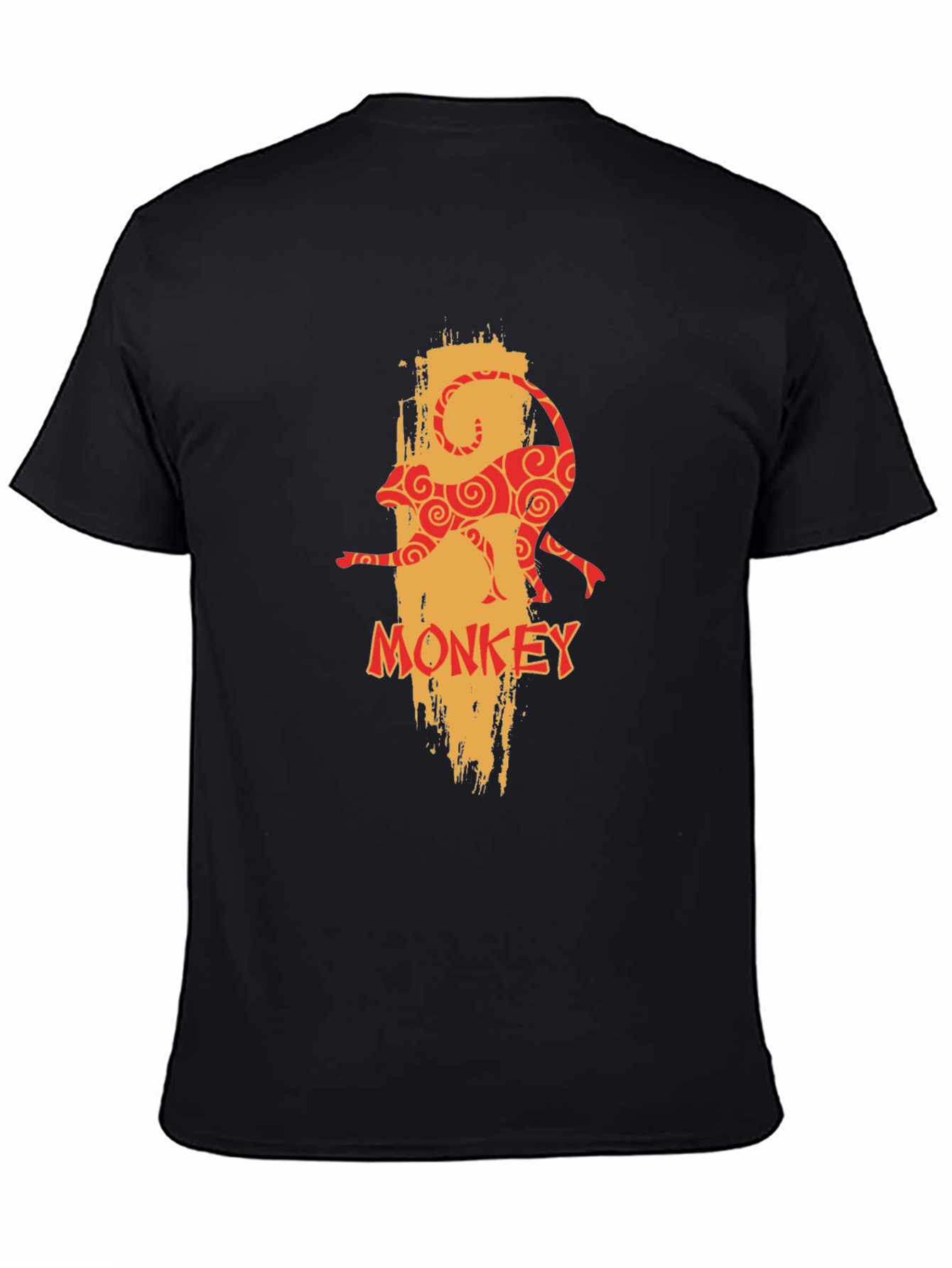 Monkey Graphic Print Tee - Unique Design
