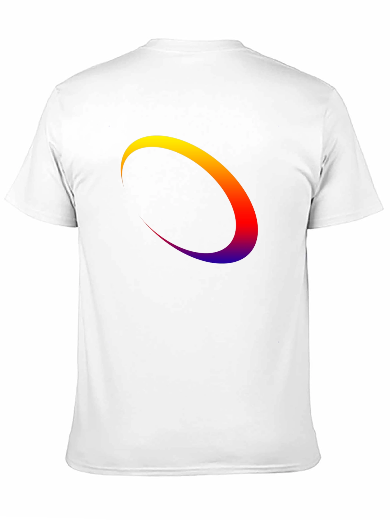 Abstract Arc Graphic Tee - Modern Style