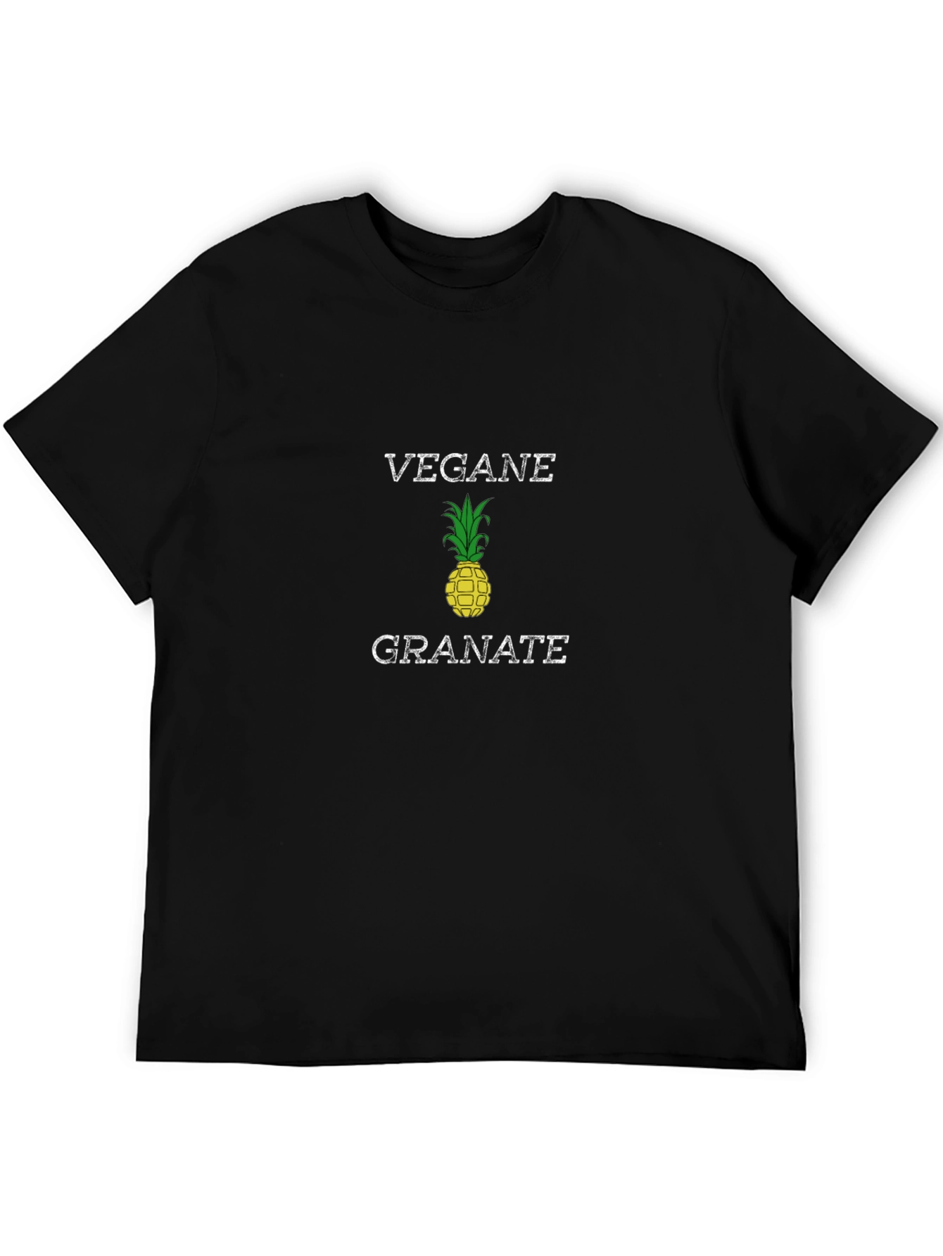 Vegan Pineapple Graphic T-Shirt