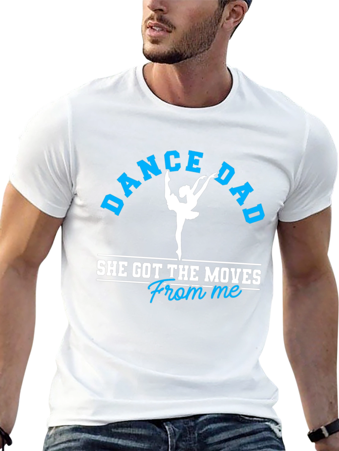 Dance Dad Graphic Tee - Ballet Lovers T-Shirt