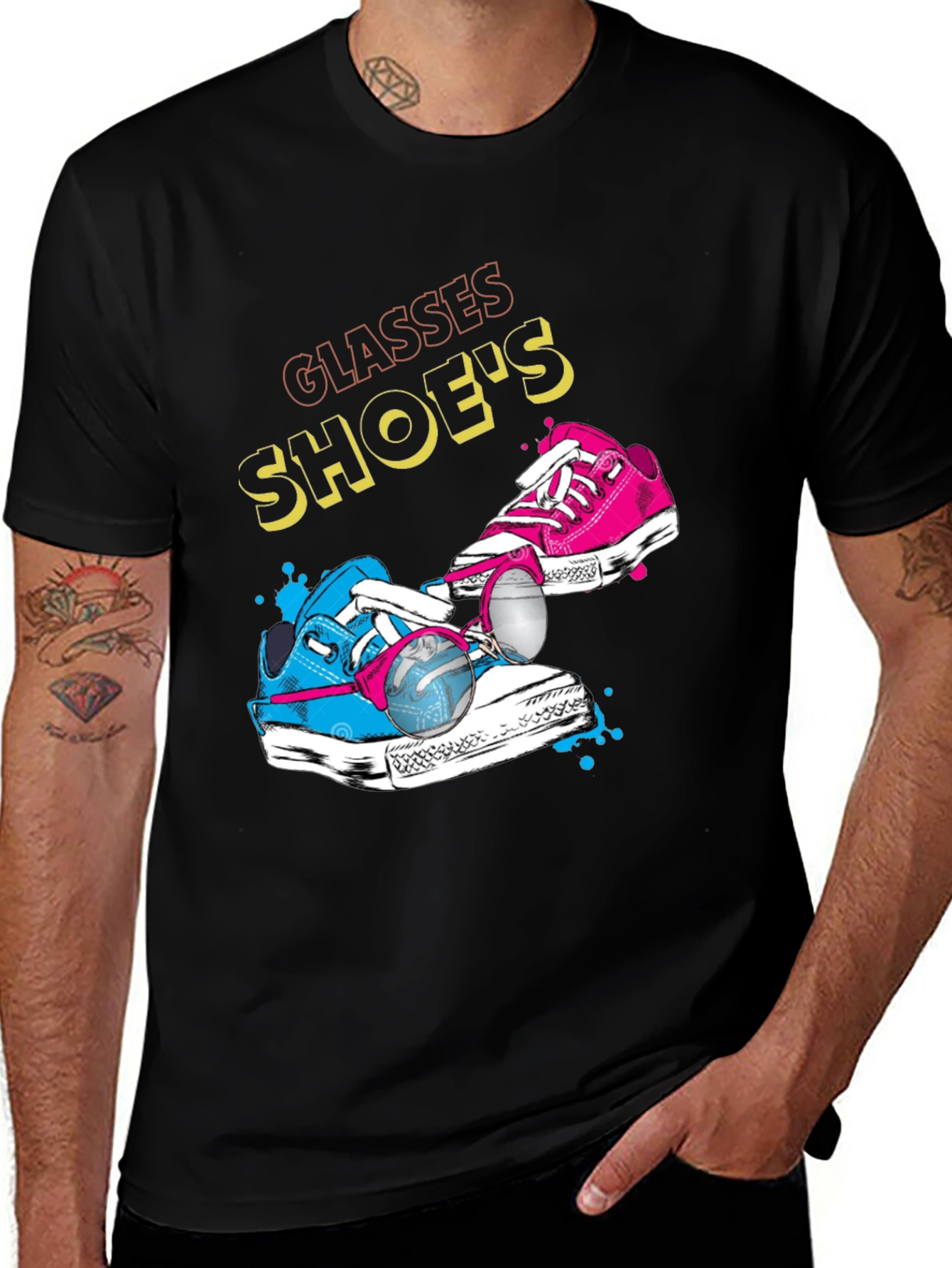 Glasses Shoes T-Shirt