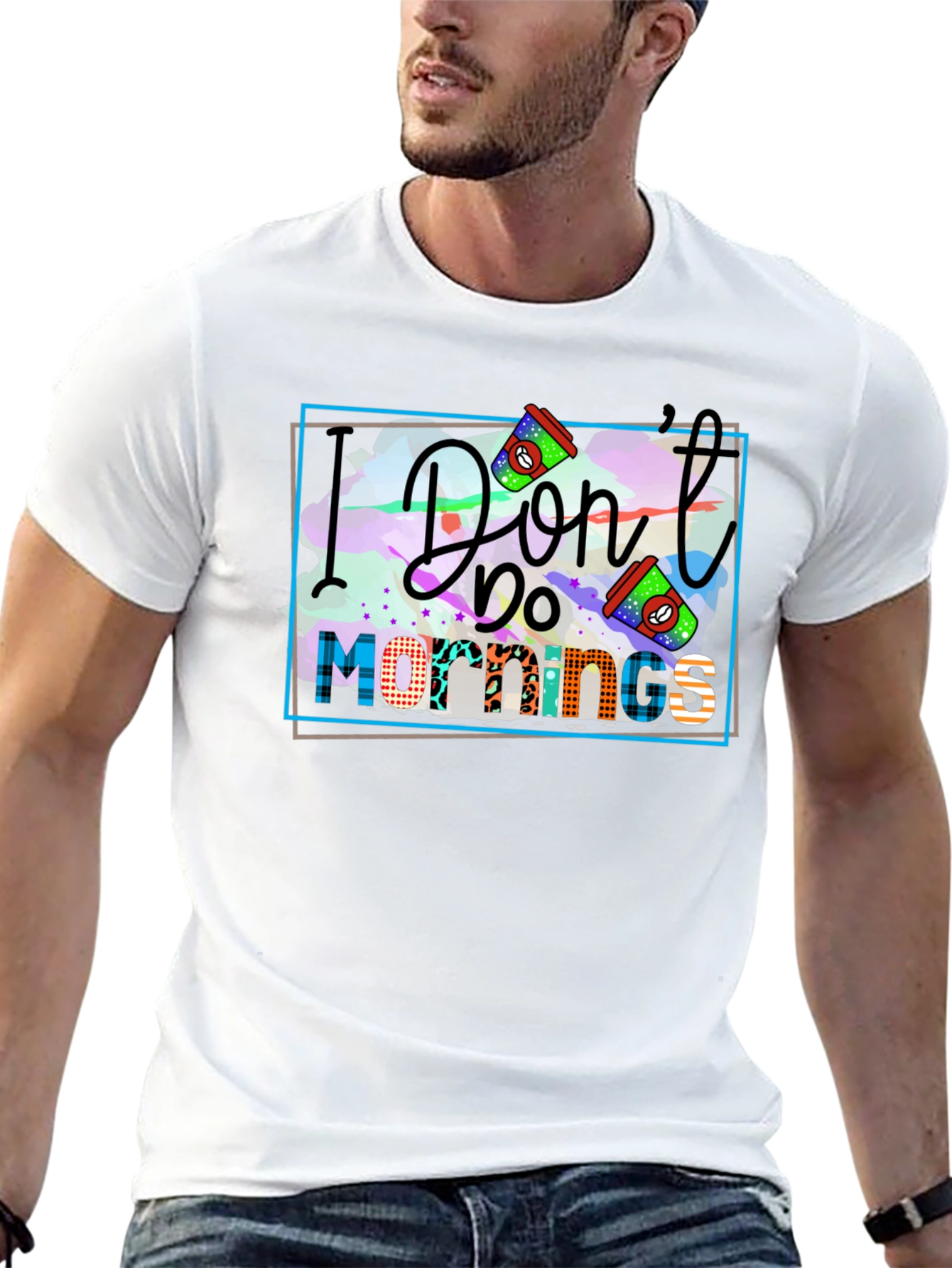 I Dont Do Mornings Graphic Tee