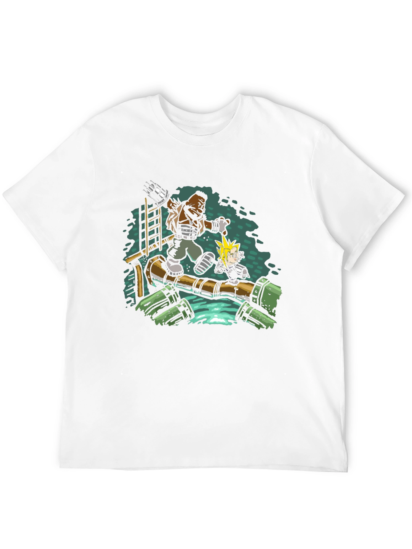 FFVII Midgar Escape T-Shirt