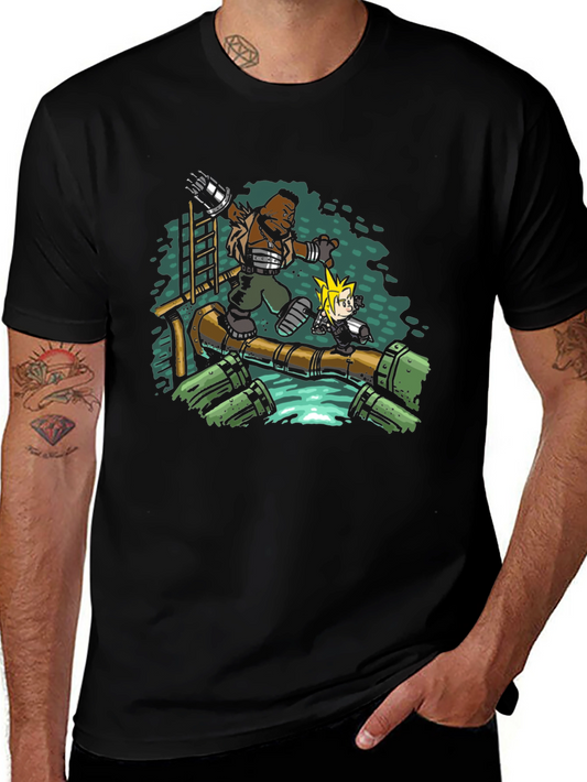 FFVII Midgar Escape T-Shirt