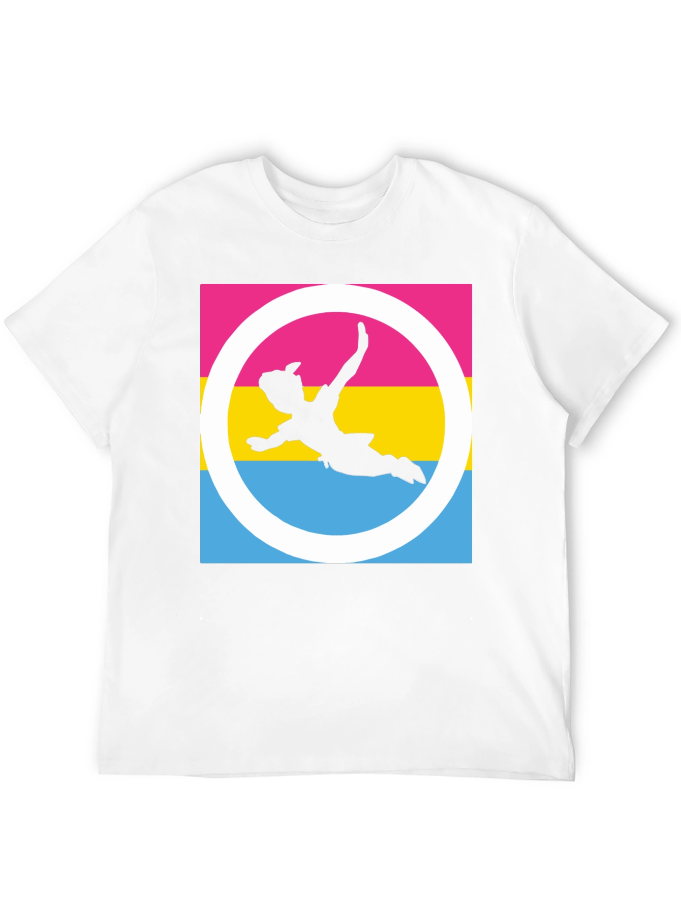 Pan Pride Peter Pan T-Shirt - Black Cotton Blend