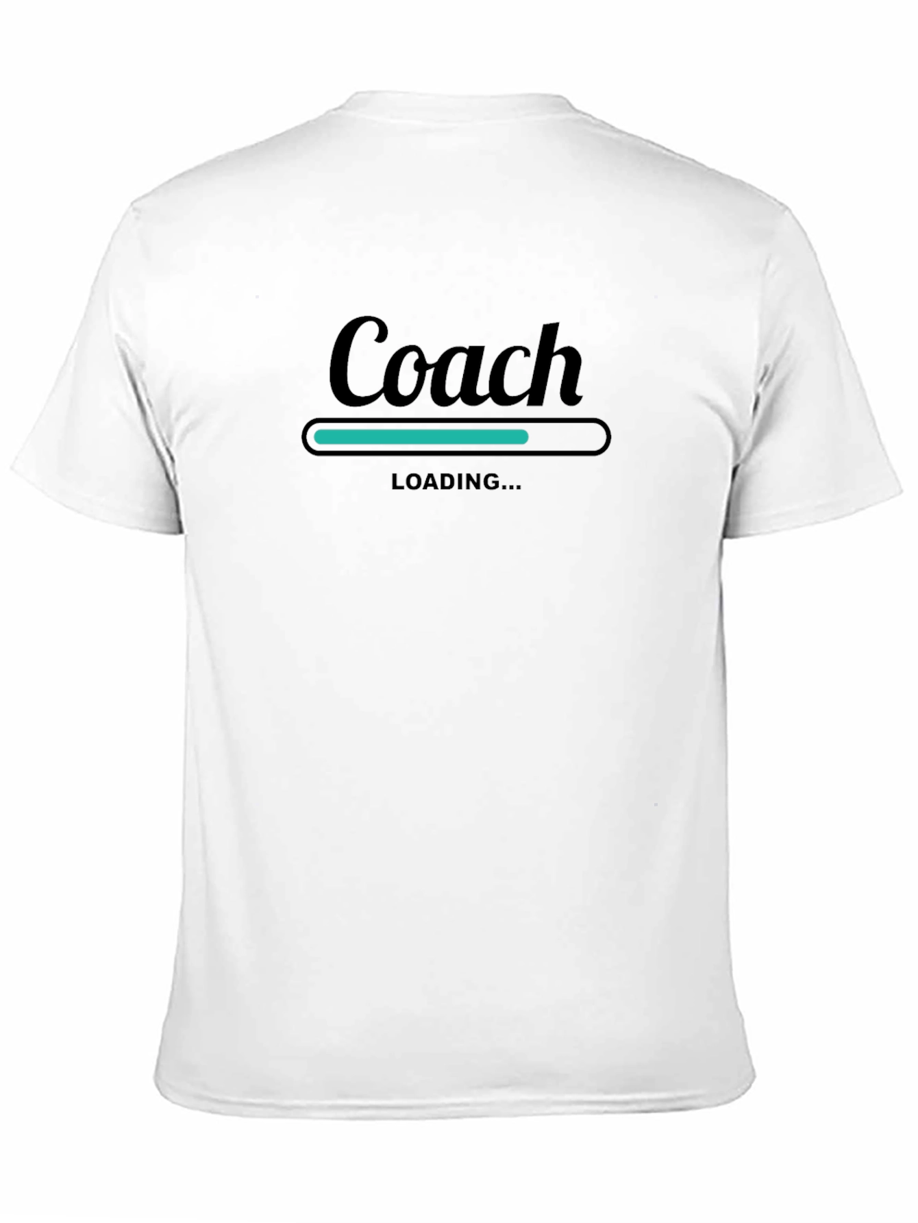 Coach Loading Black T-Shirt - Fun & Comfy Tee