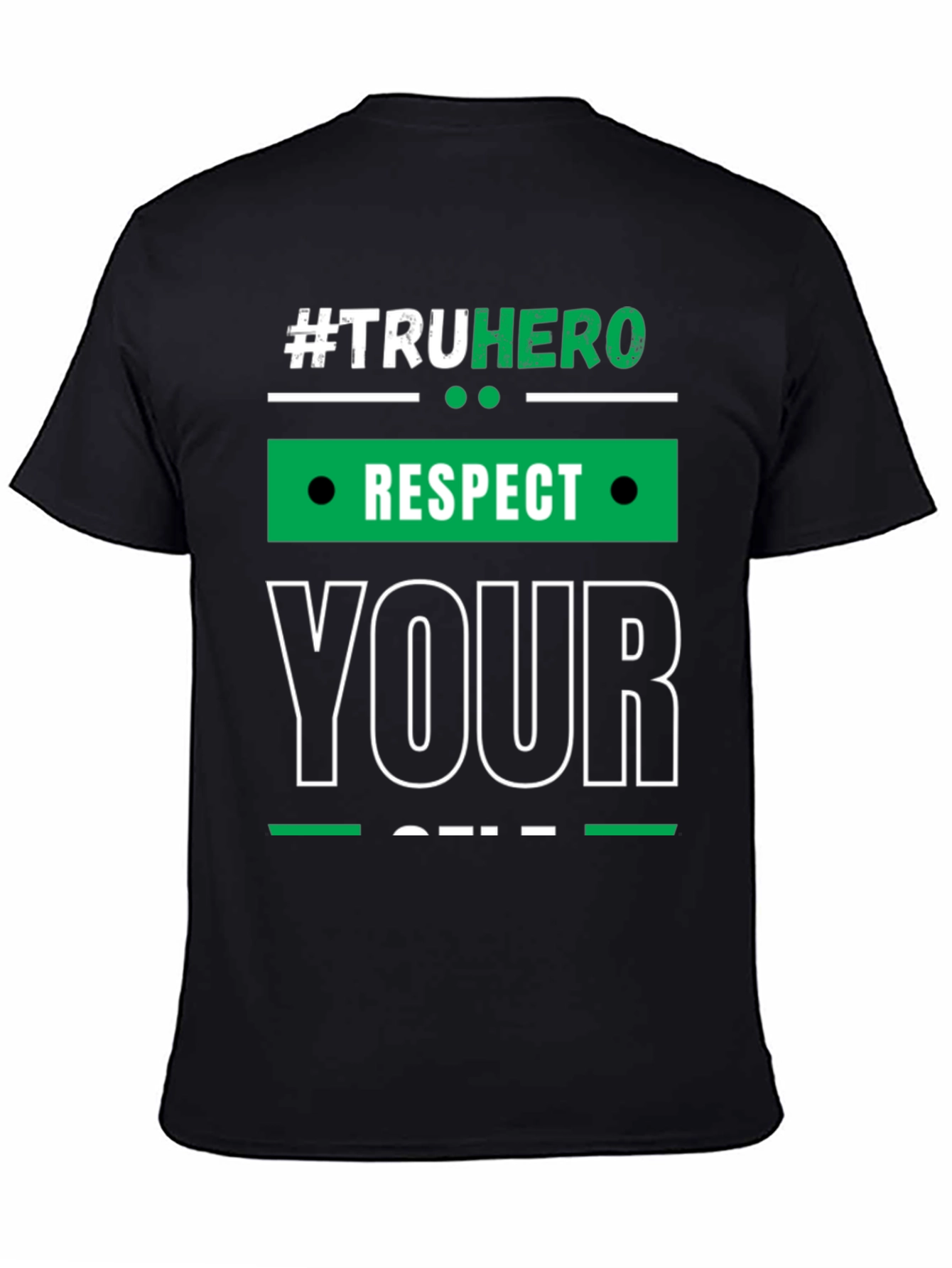 #TruHero Respect Yourself Graphic T-Shirt