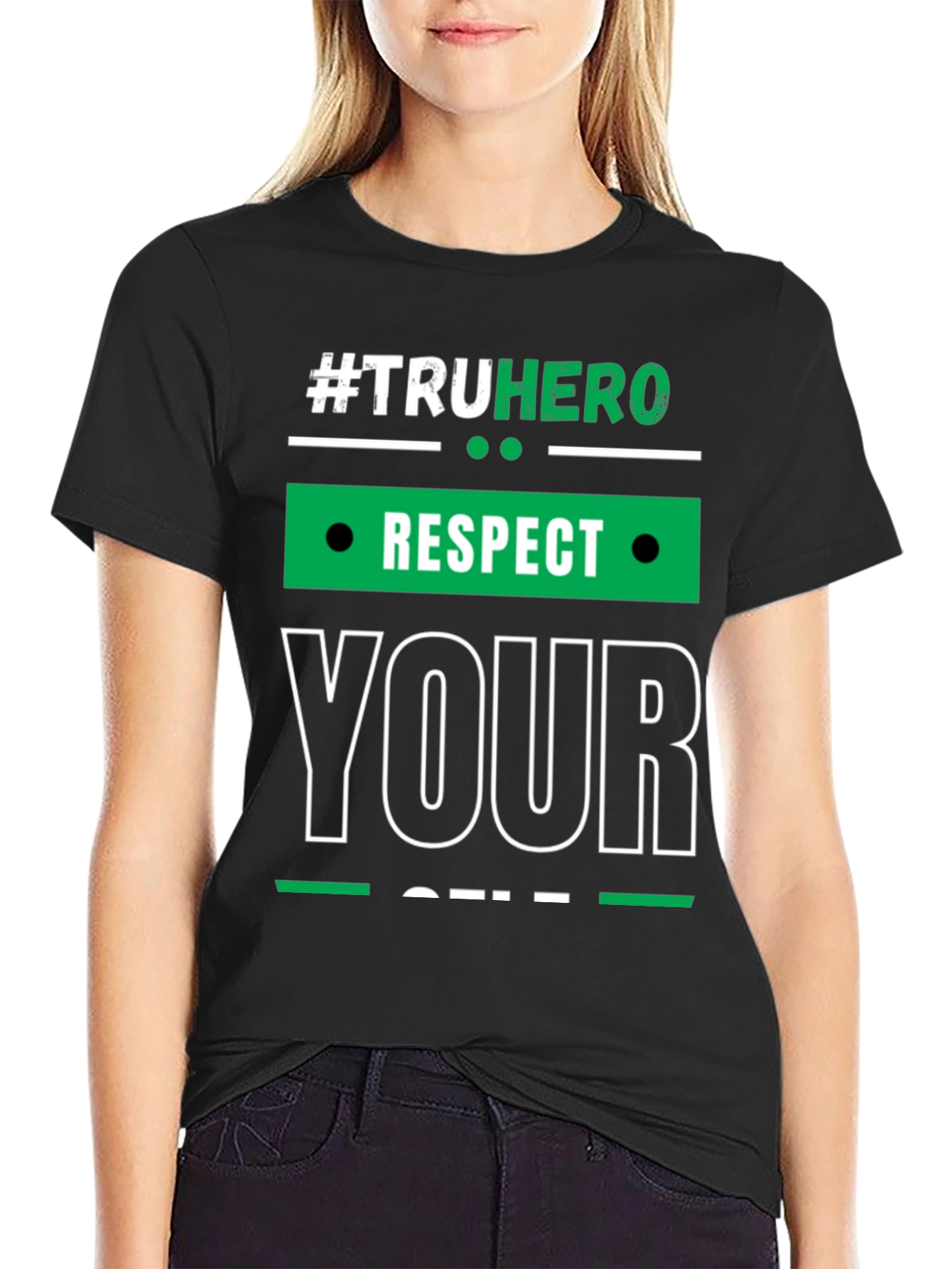 #TruHero Respect Yourself Graphic T-Shirt