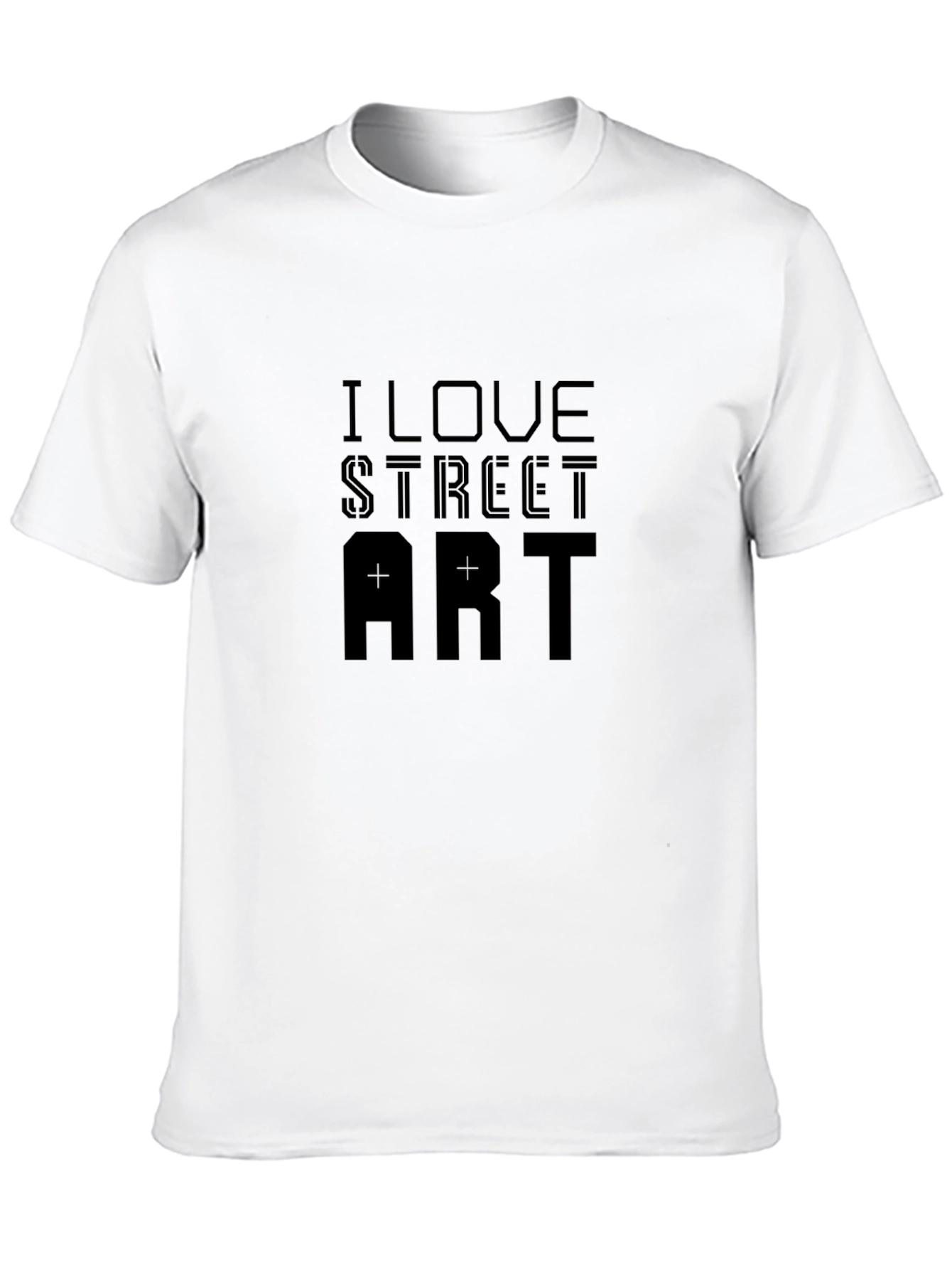 I Love Street Art - Black Graphic Tee