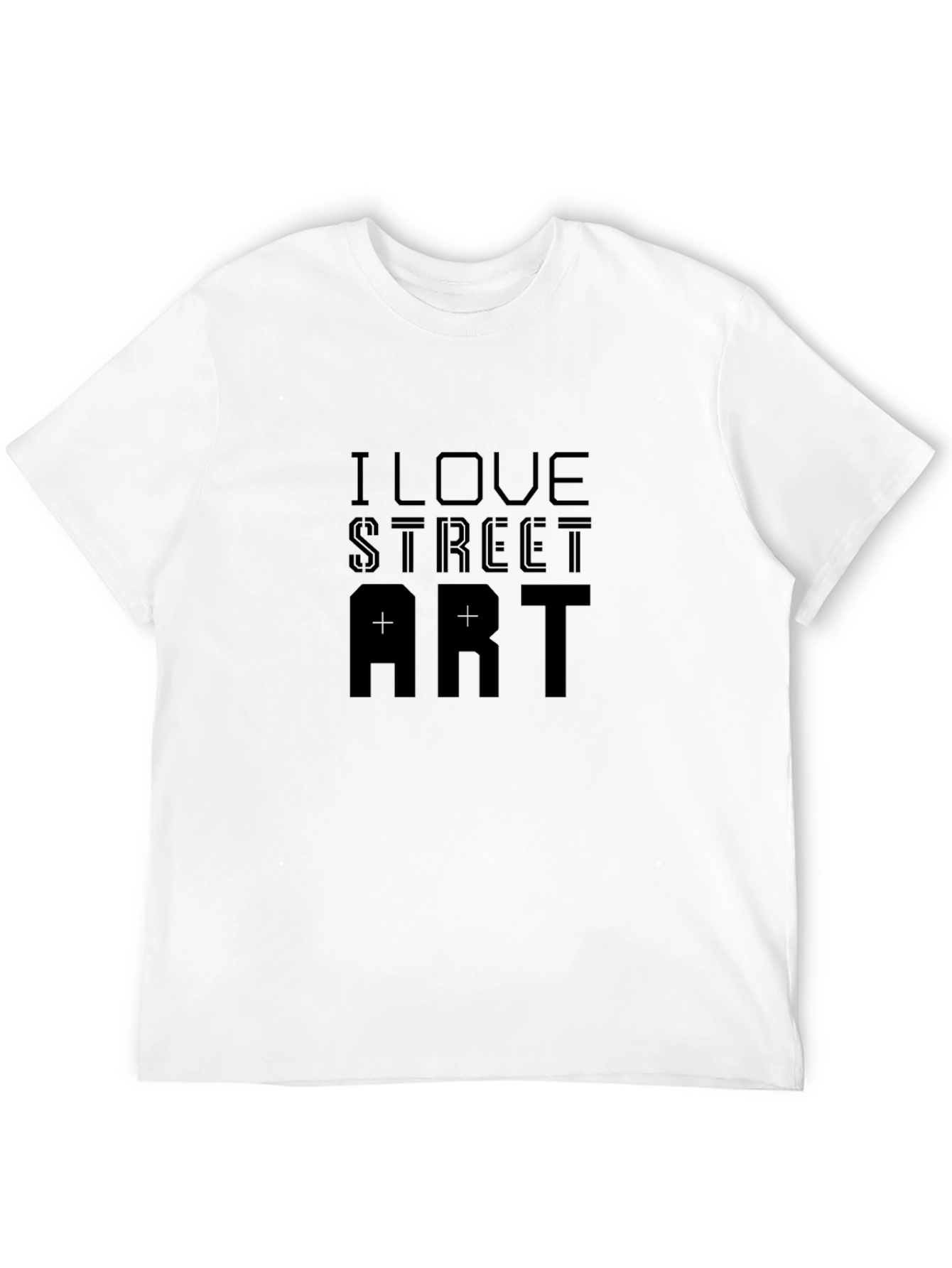 I Love Street Art - Black Graphic Tee