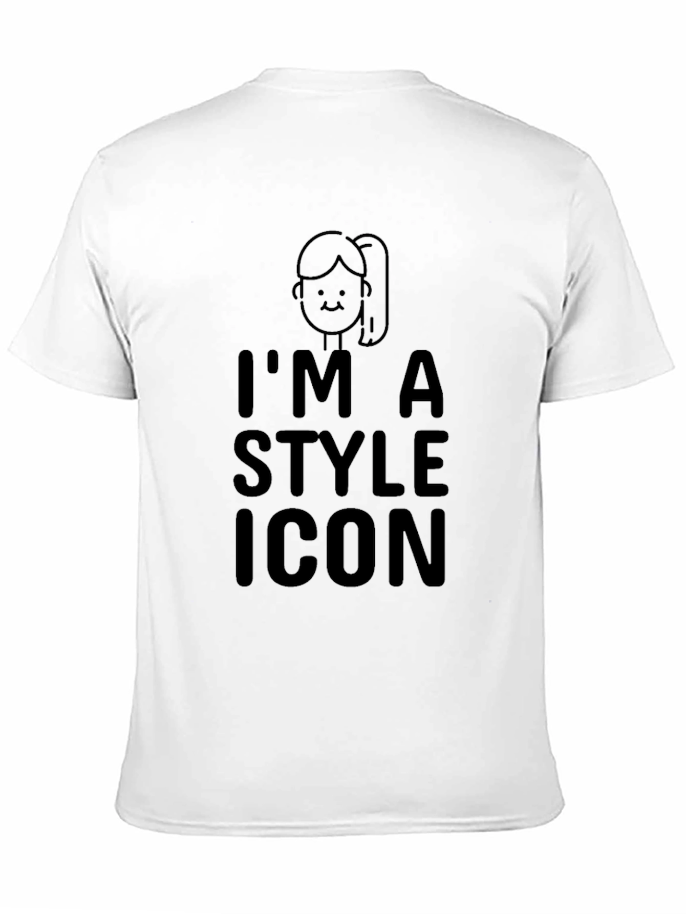Im A Style Icon Black T-Shirt