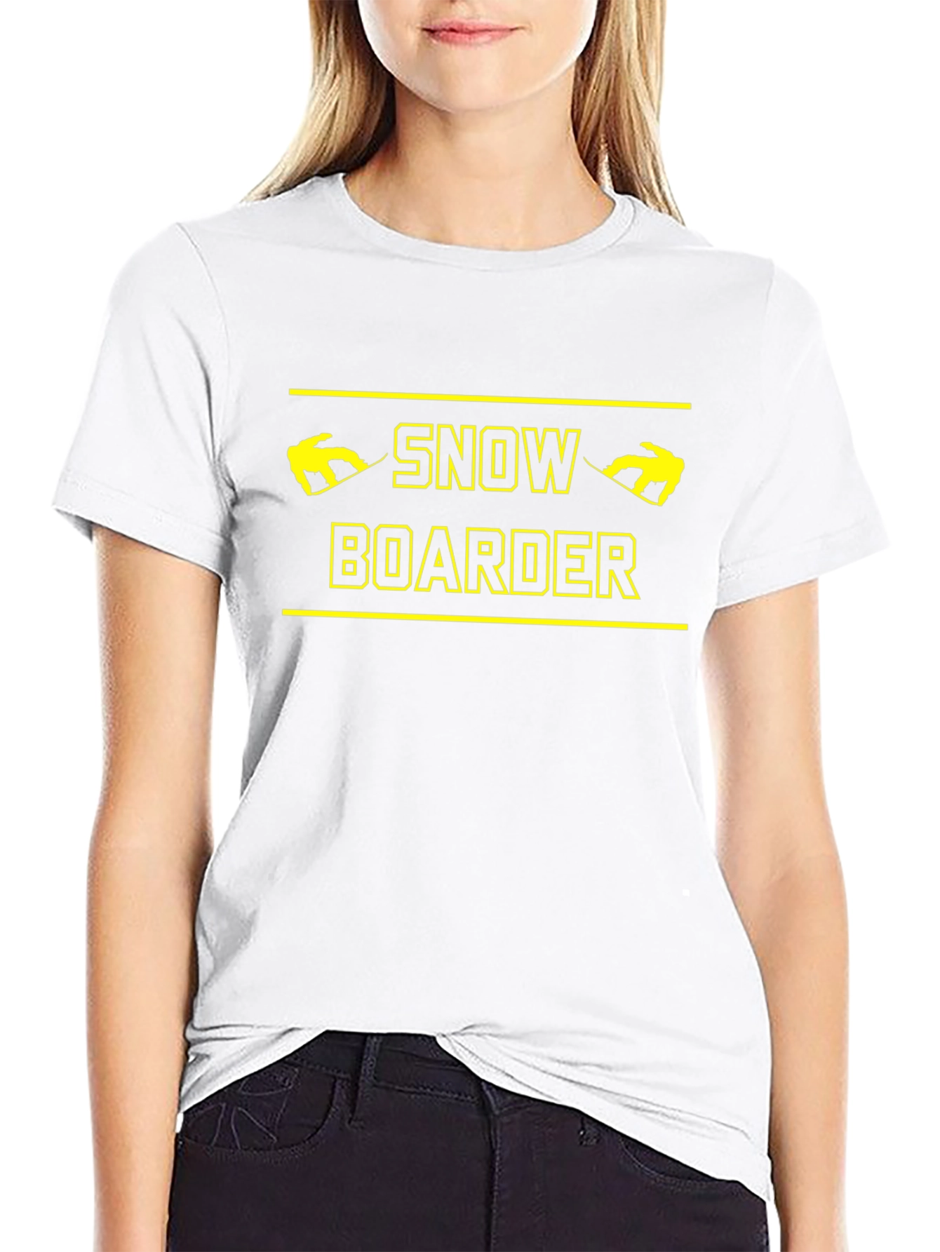 Snowboarder Graphic Tee - Winter Sports Apparel