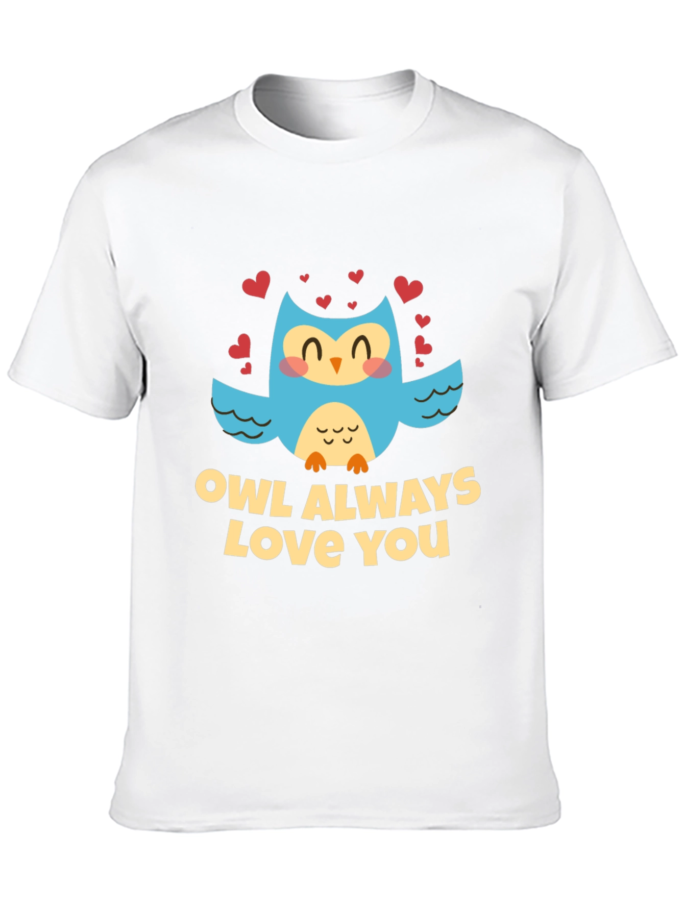 Owl Always Love You Graphic Black T-Shirt