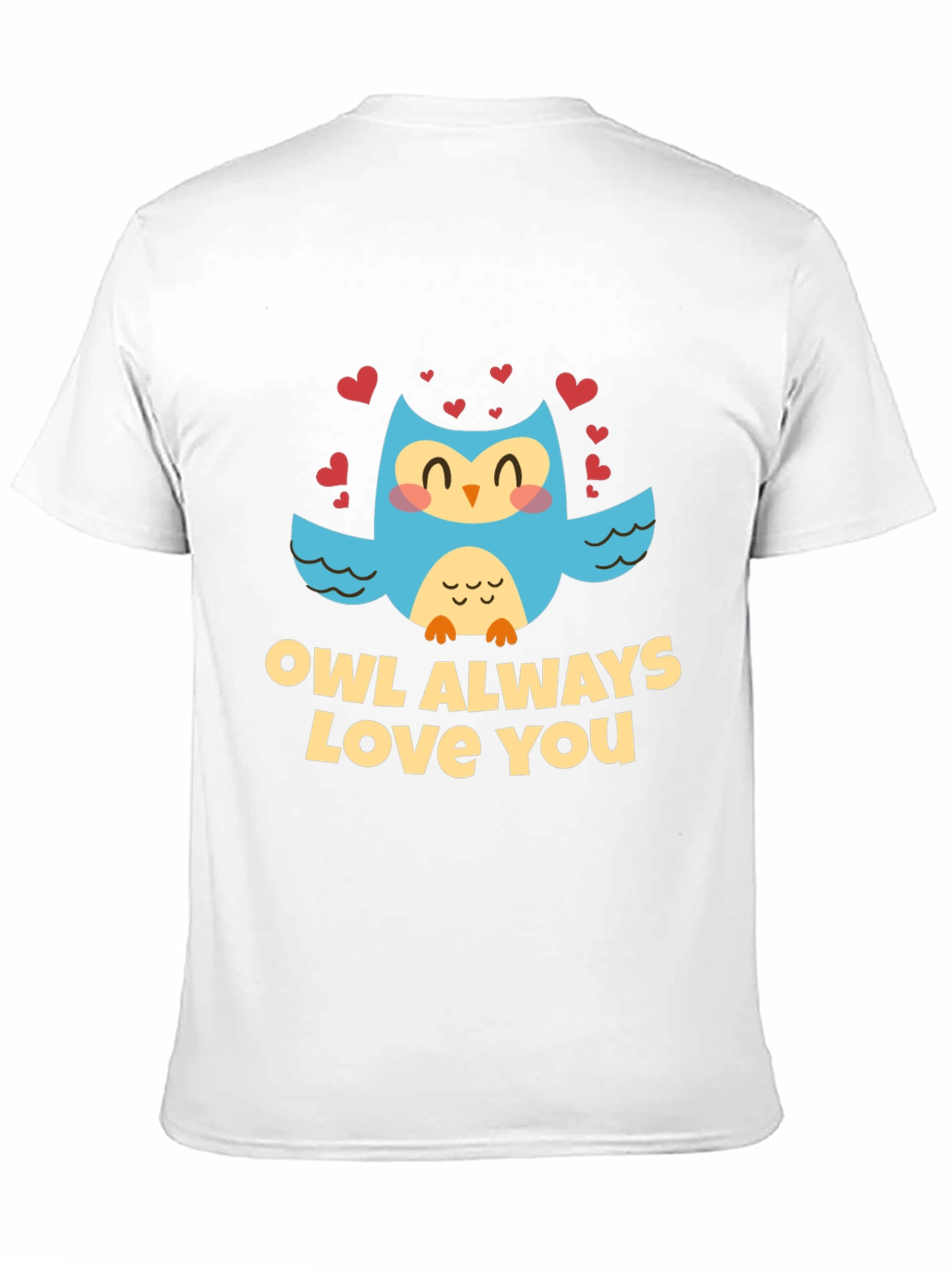 Owl Always Love You Graphic Black T-Shirt
