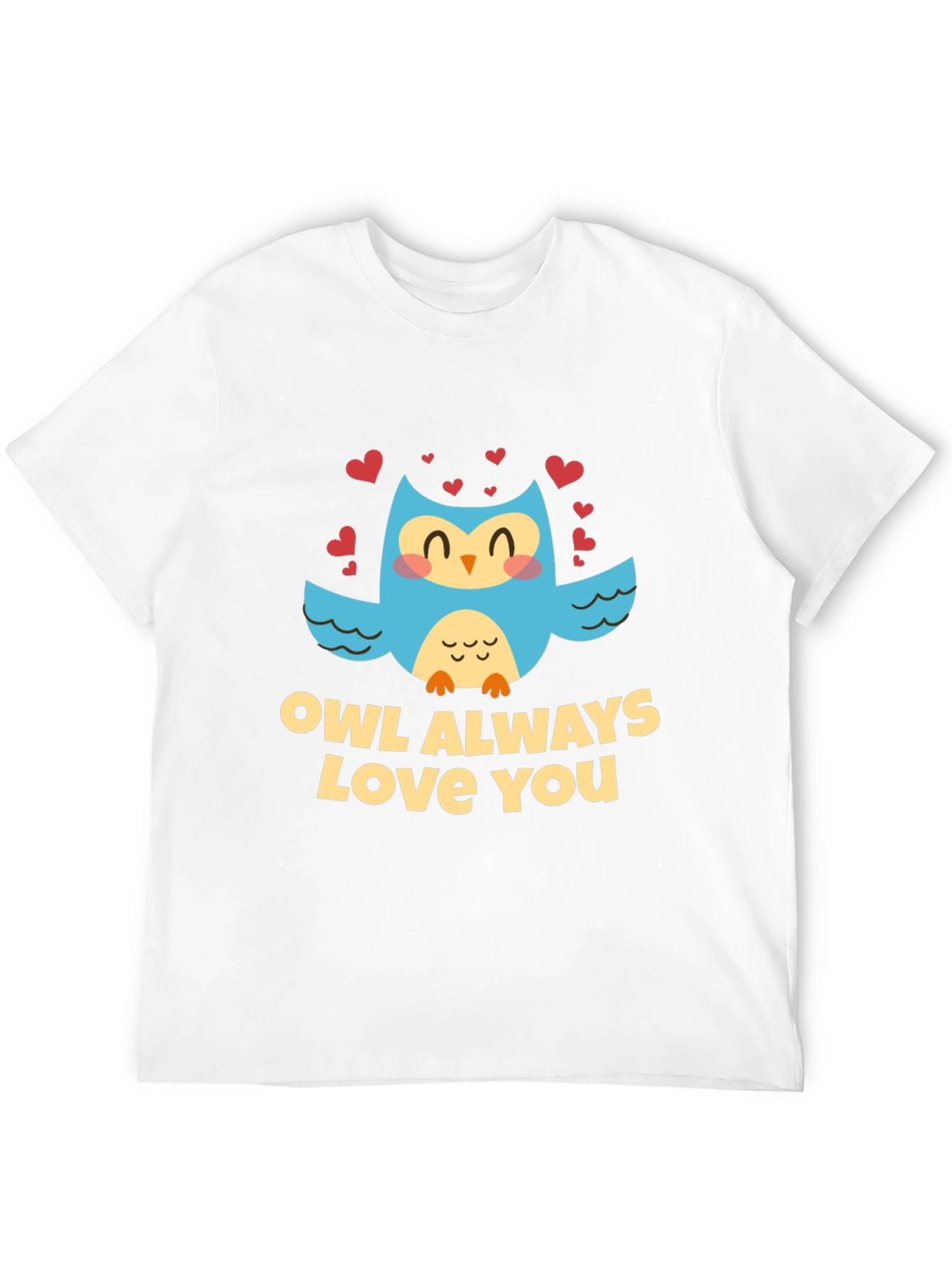 Owl Always Love You Graphic Black T-Shirt