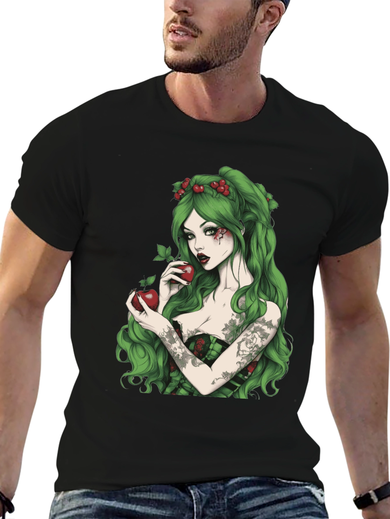 Poison Ivy Style T-Shirt - Deadly Beauty