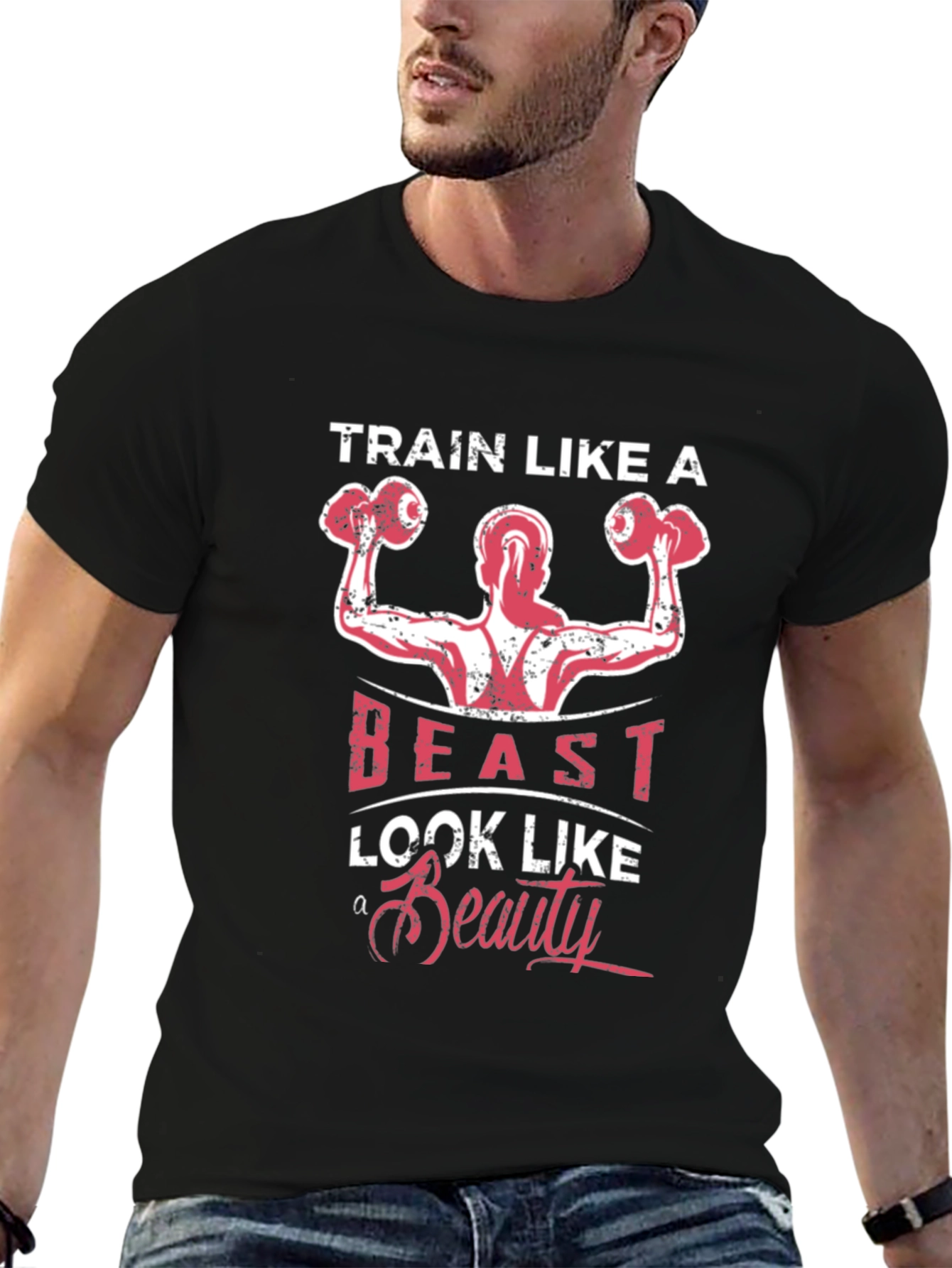 Train Like A Beast Graphic T-Shirt
