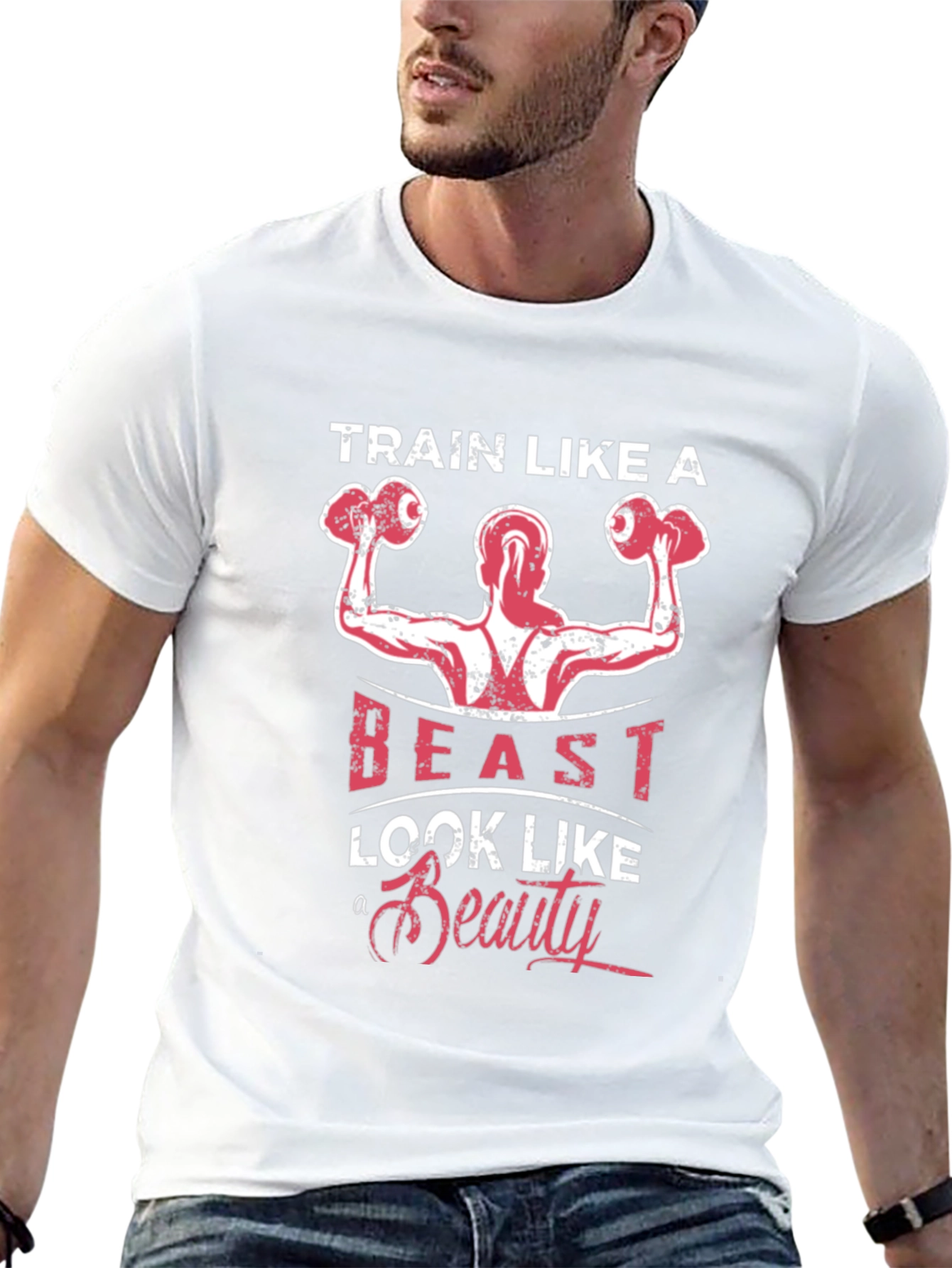 Train Like A Beast Graphic T-Shirt