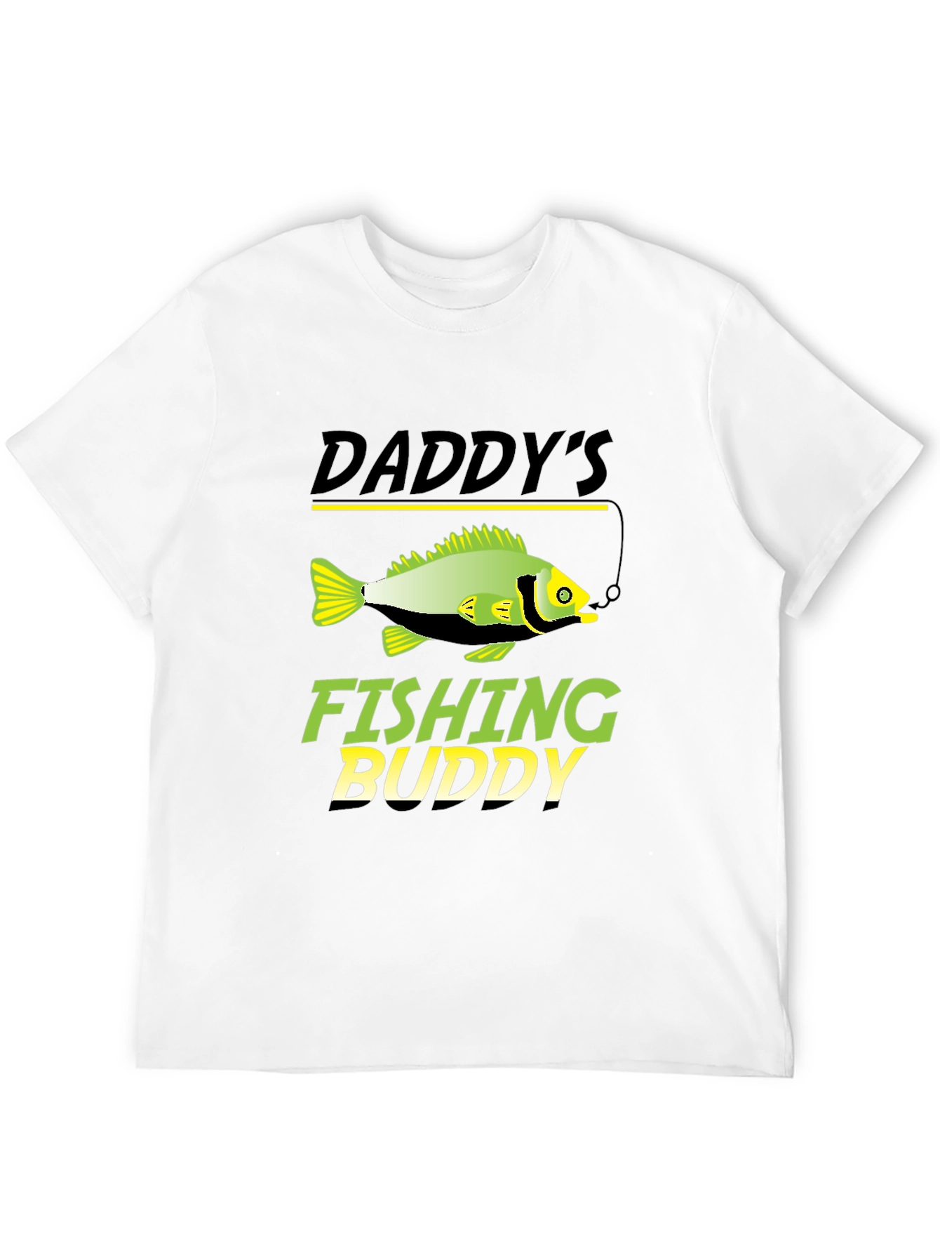 Daddys Fishing Buddy Graphic T-Shirt