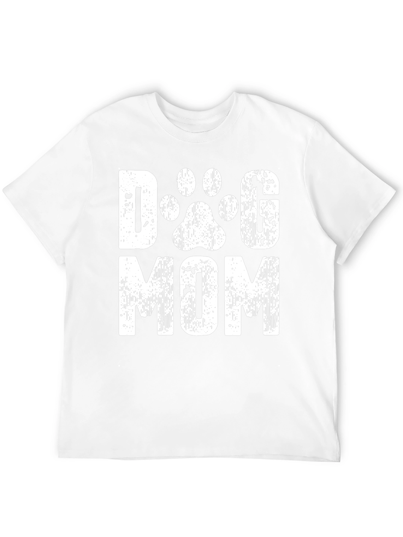 Dog Mom Graphic T-Shirt - Black